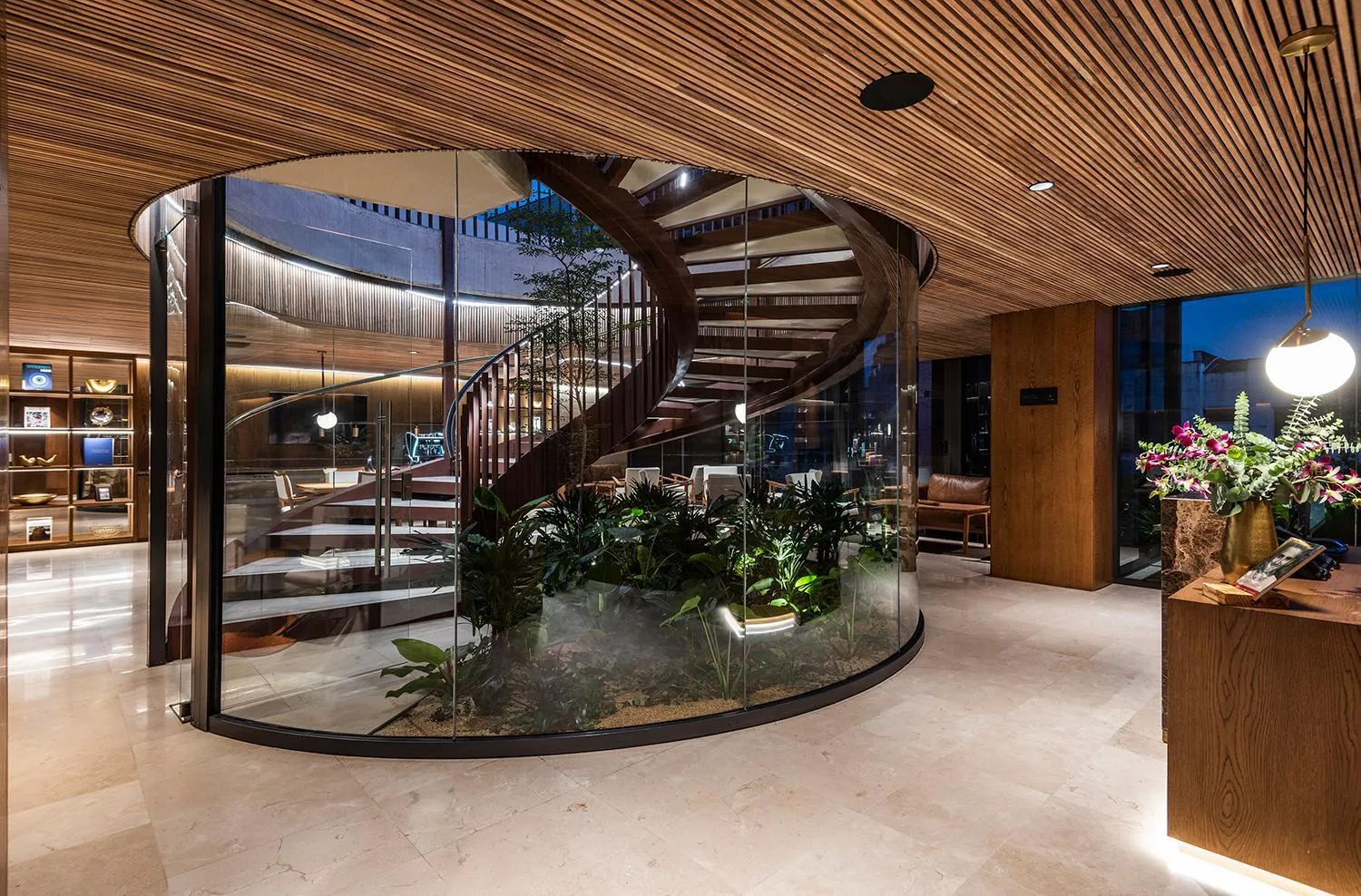 Lobby or reception in Elcielo Hotel Luxury Medellin