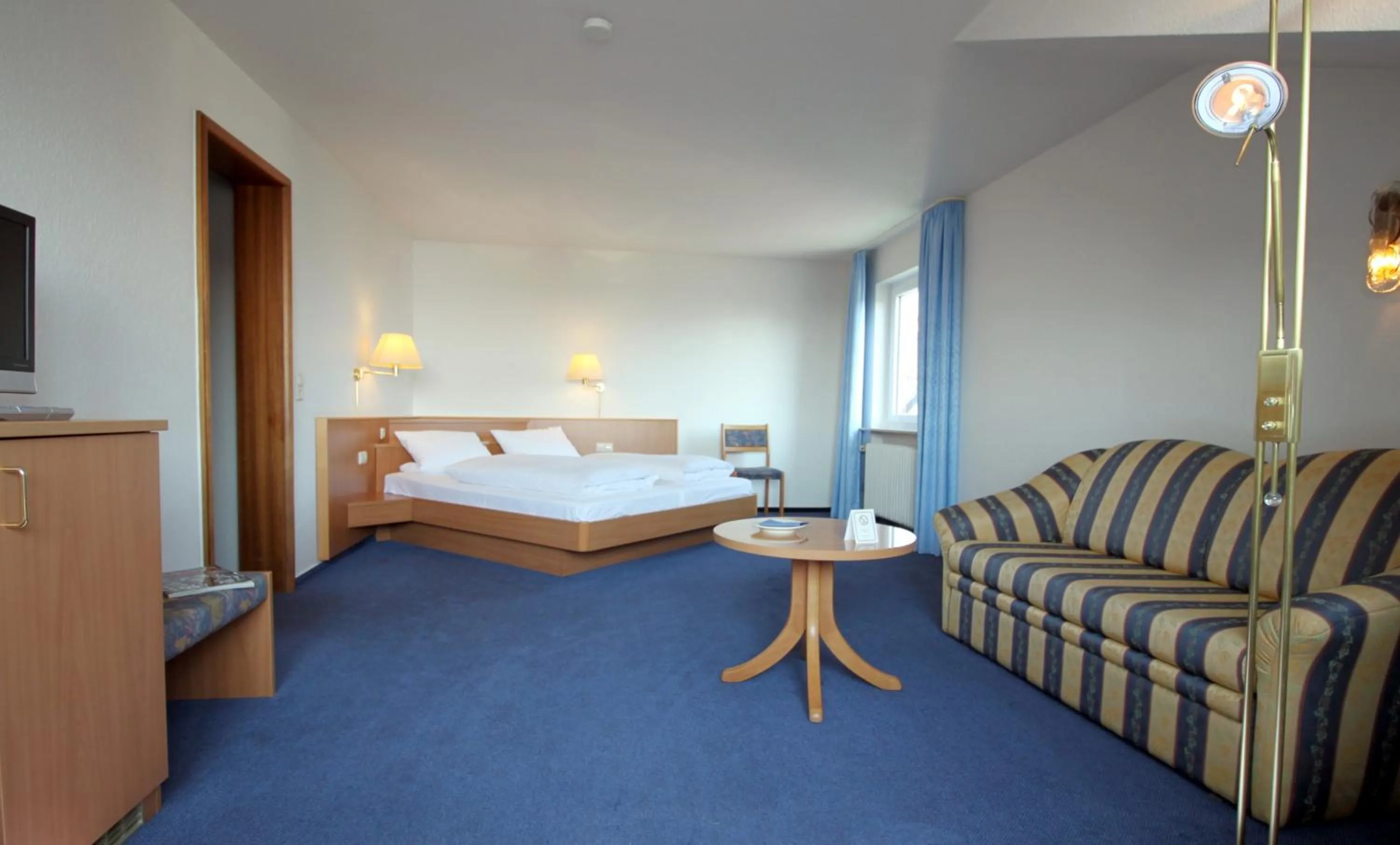 Decorative detail, Bed in Hotel Garni Eden