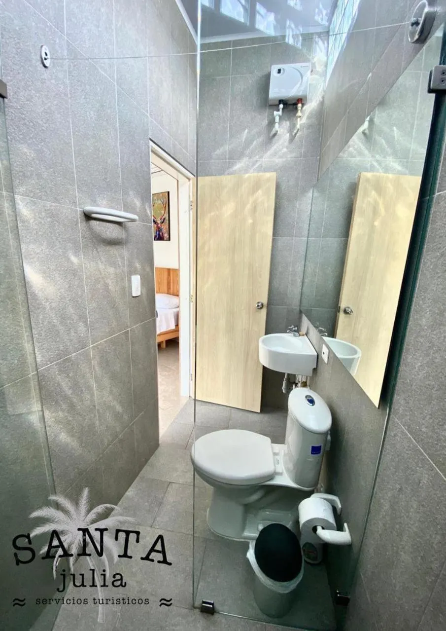 Bathroom in Alojamiento Santa Julia