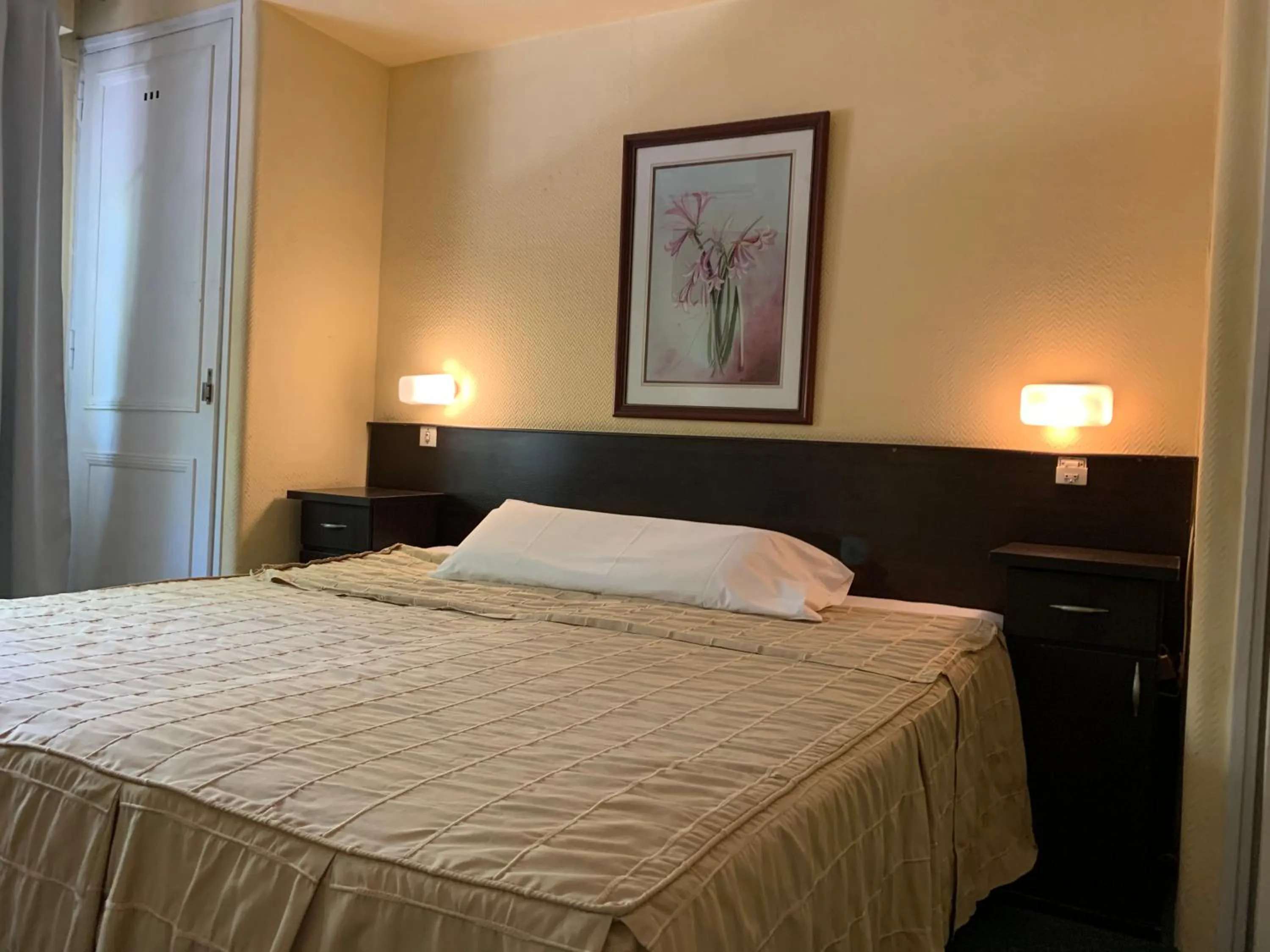 Bed in Palace Hotel Mendoza