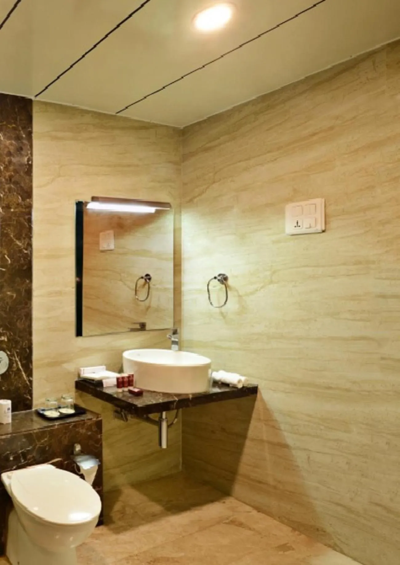 Bathroom in Lords Inn Porbandar