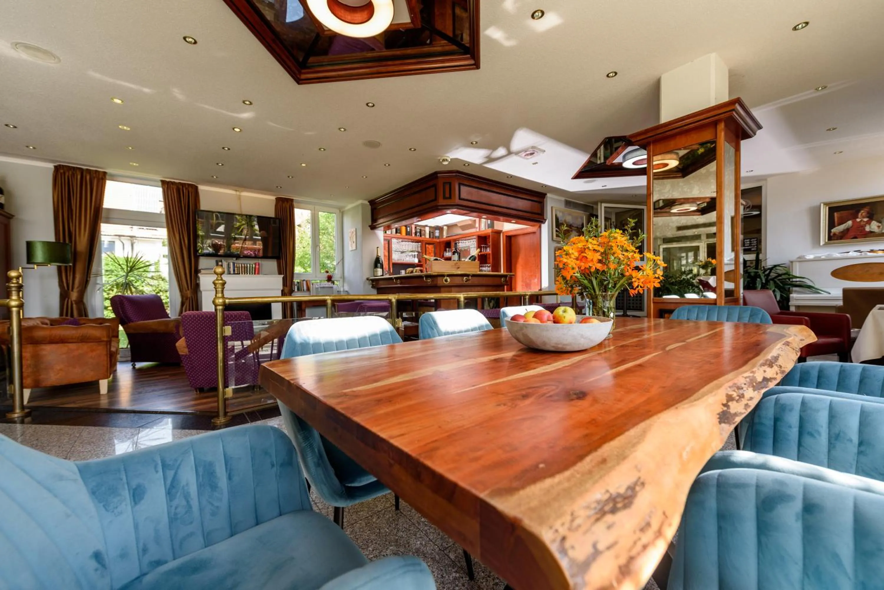 Lobby or reception in Residenz Hotel Leipzig