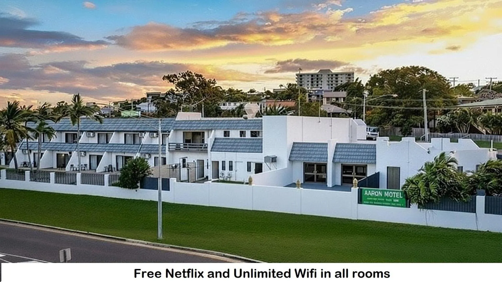 Property building in Aaron Motel