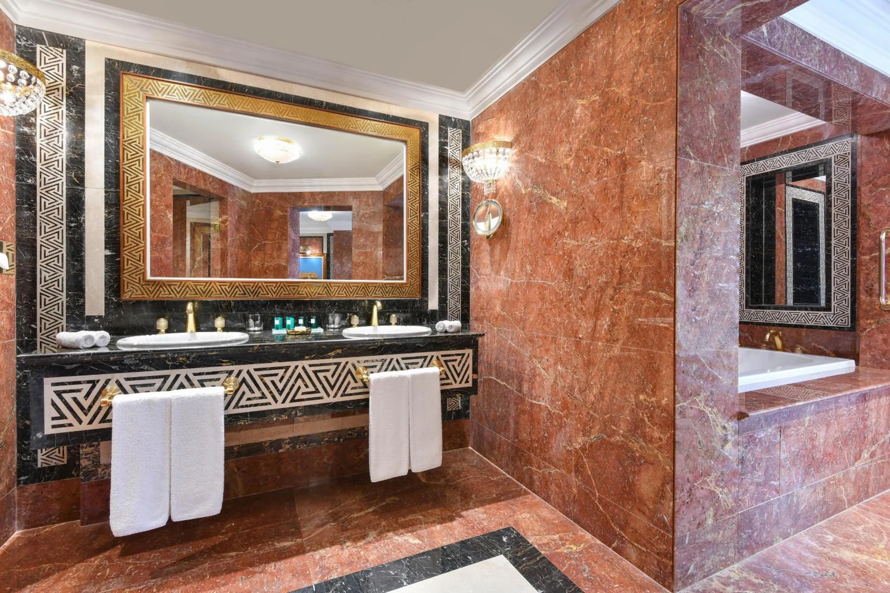 Bathroom in Sheraton Grand Doha Resort & Convention Hotel