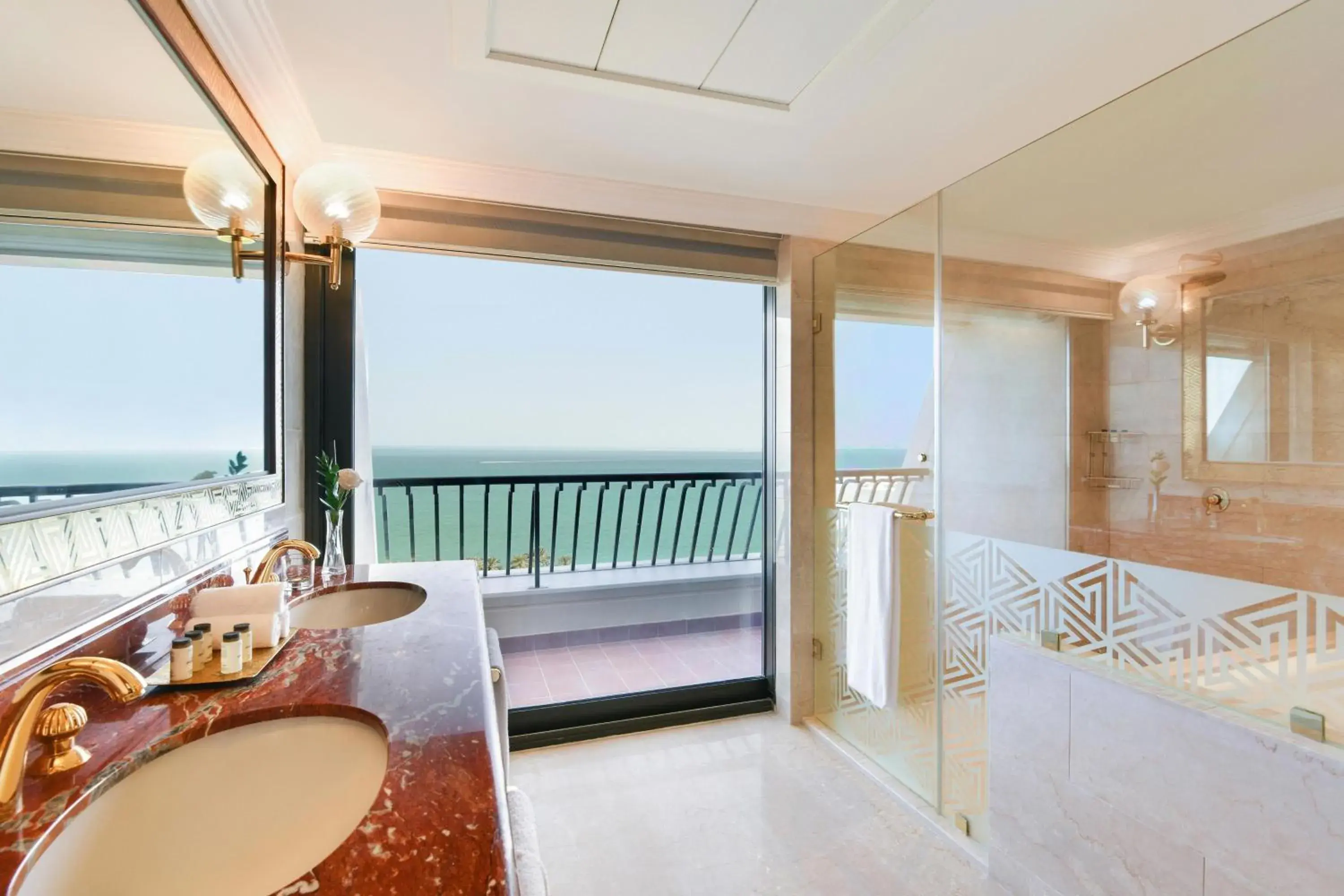 2 Bedroom Executive Suite, Sea view, Corner room, Balcony - single occupancy in Sheraton Grand Doha Resort & Convention Hotel 2 Bedroom Executive Suite, Sea view, Corner room, Balcony - single occupancy in Sheraton Grand Doha Resort & Convention Hotel