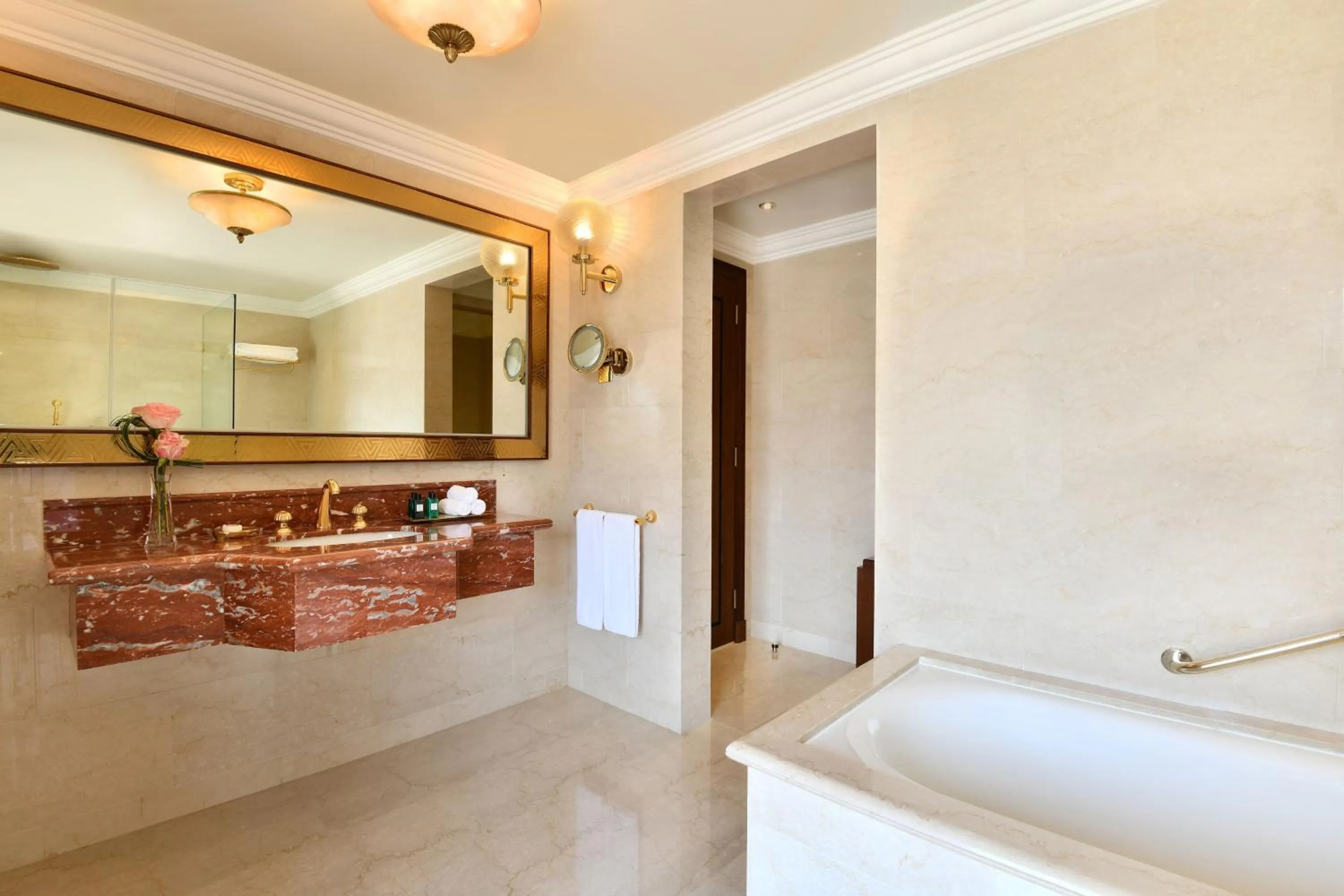 Bathroom in Sheraton Grand Doha Resort & Convention Hotel