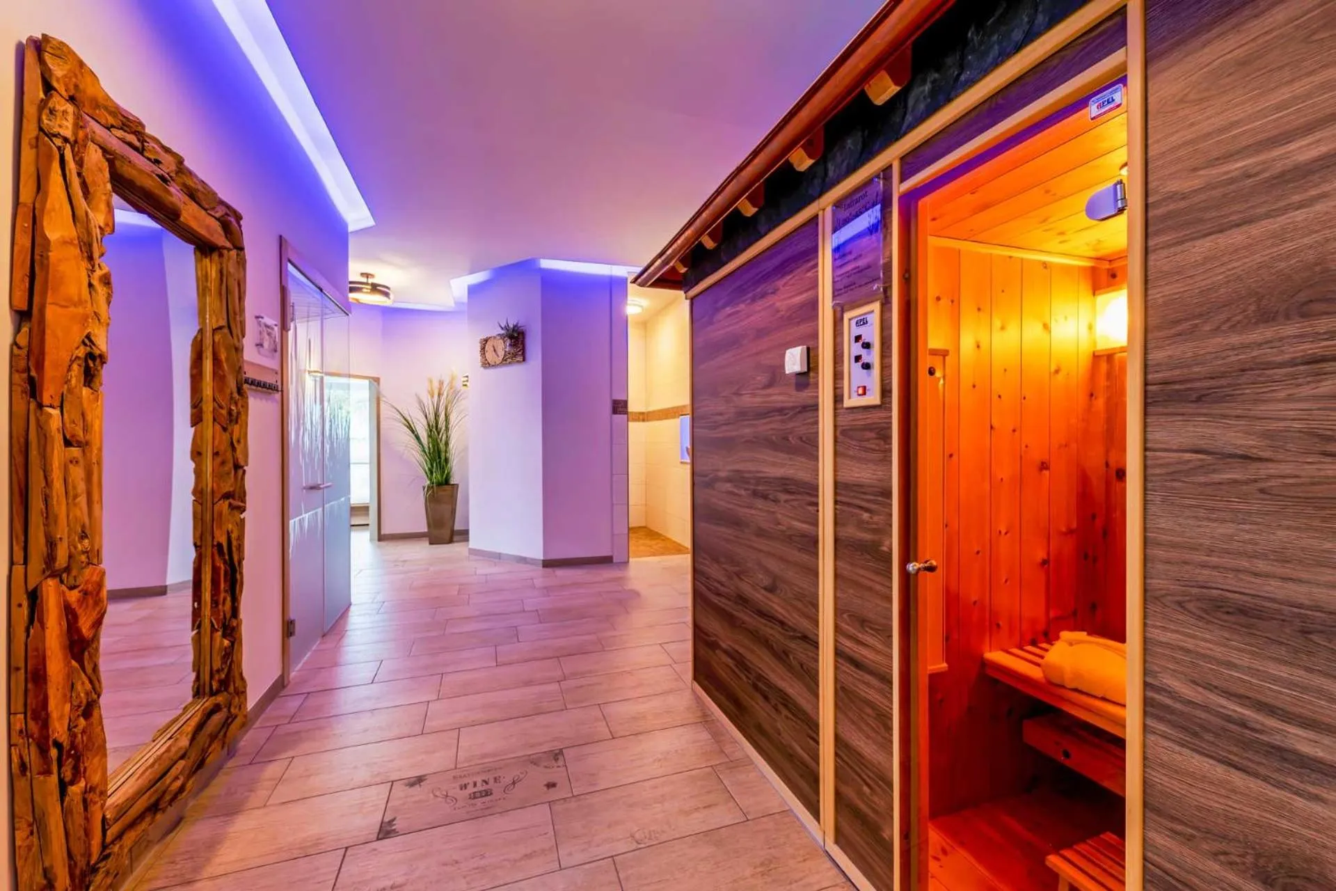 Sauna in Land gut Hotel Hermann