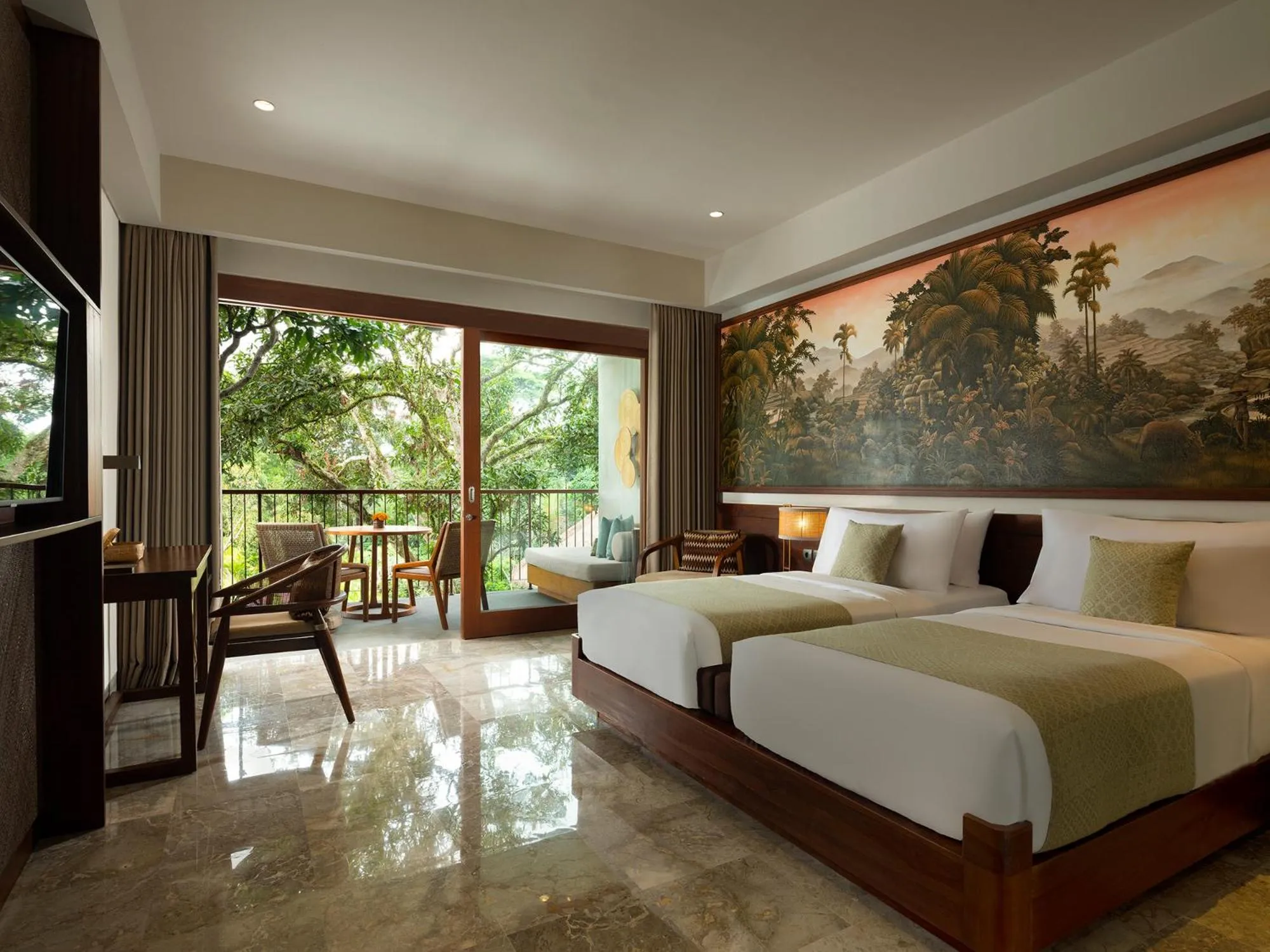 Bedroom, Bed in Adiwana Suweta