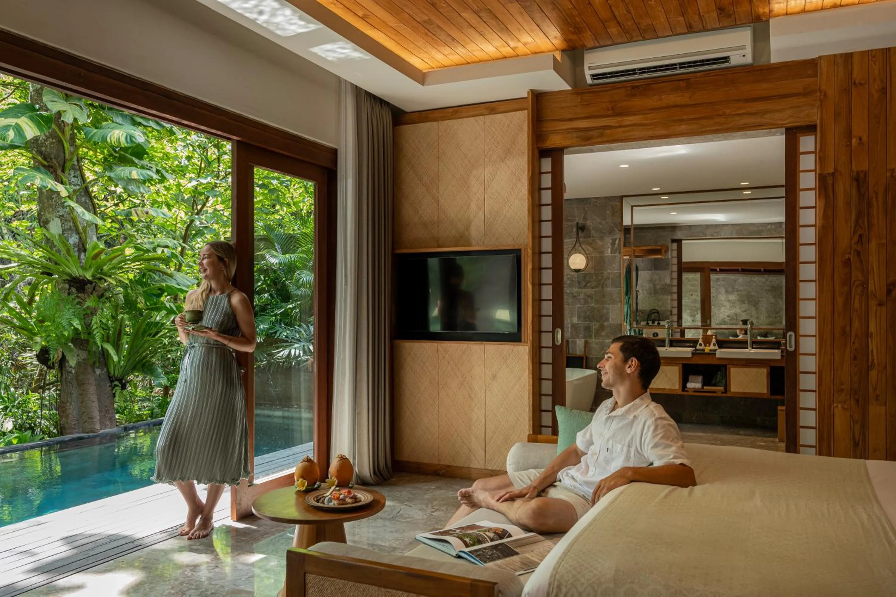 Guests in Adiwana Suweta