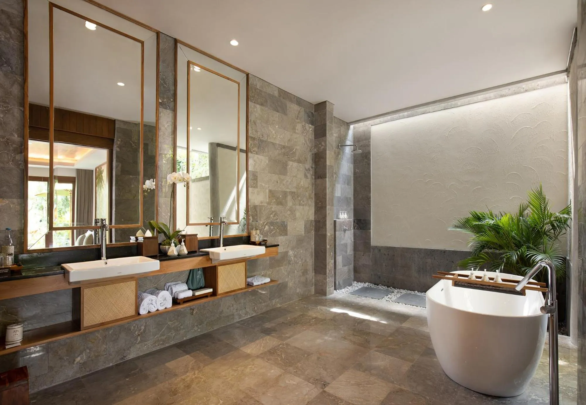 Bathroom in Adiwana Suweta