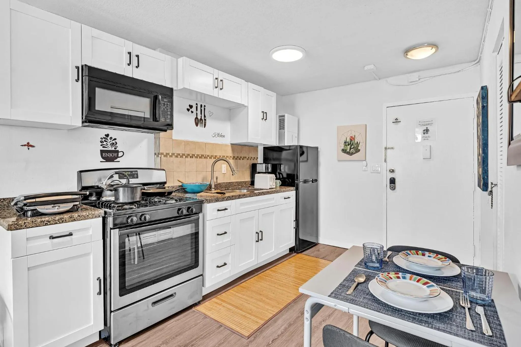 Kitchen or kitchenette in 1 bedroom in the BEST location in South Beach !