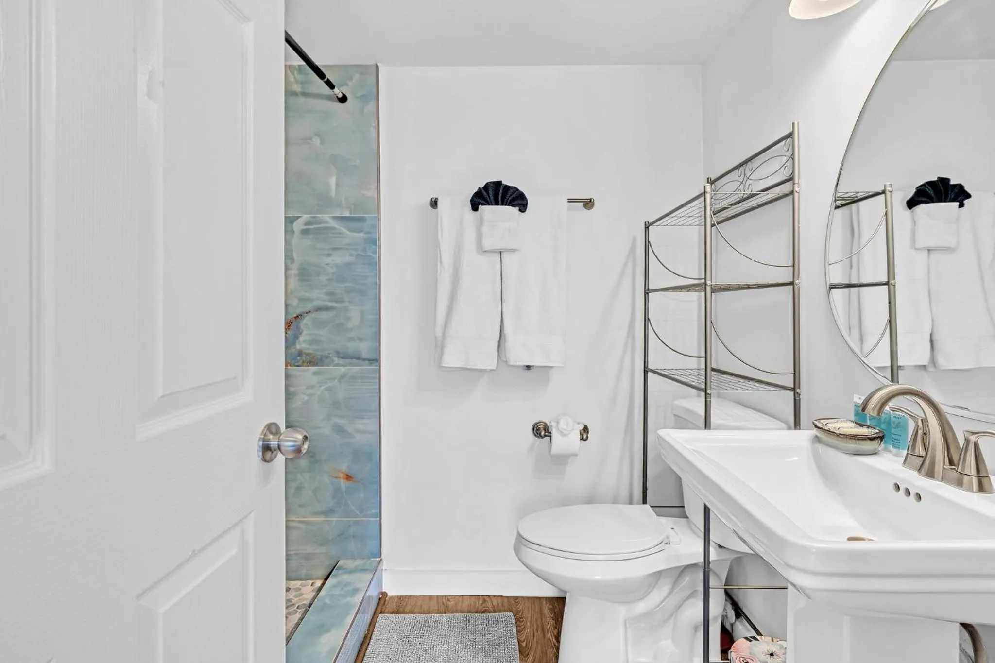 Bathroom in 1 bedroom in the BEST location in South Beach !