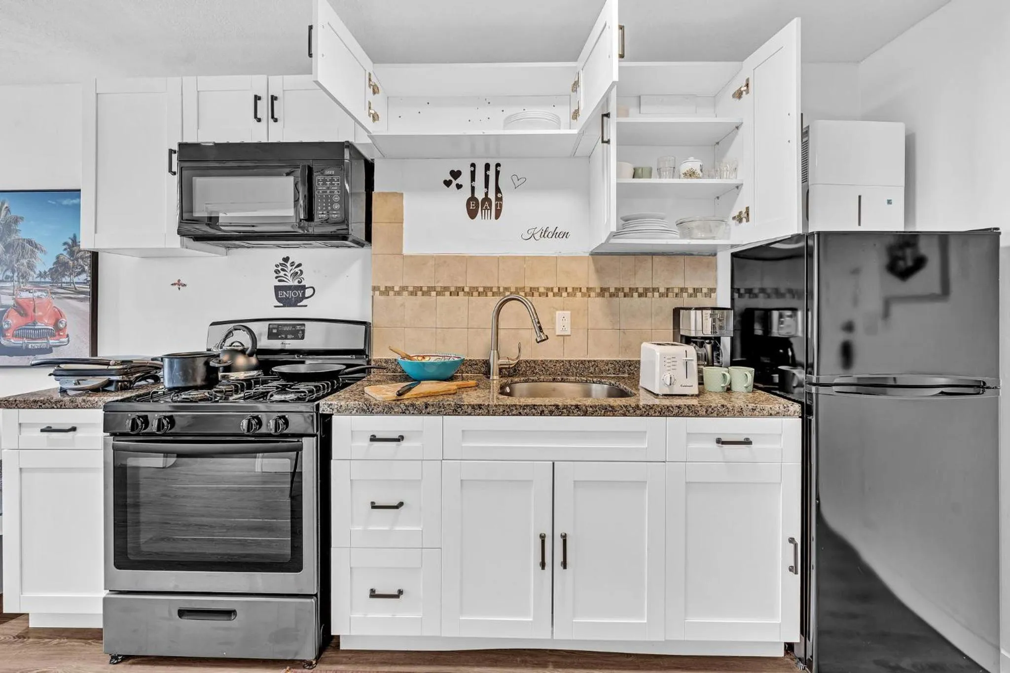 Kitchen or kitchenette in 1 bedroom in the BEST location in South Beach !