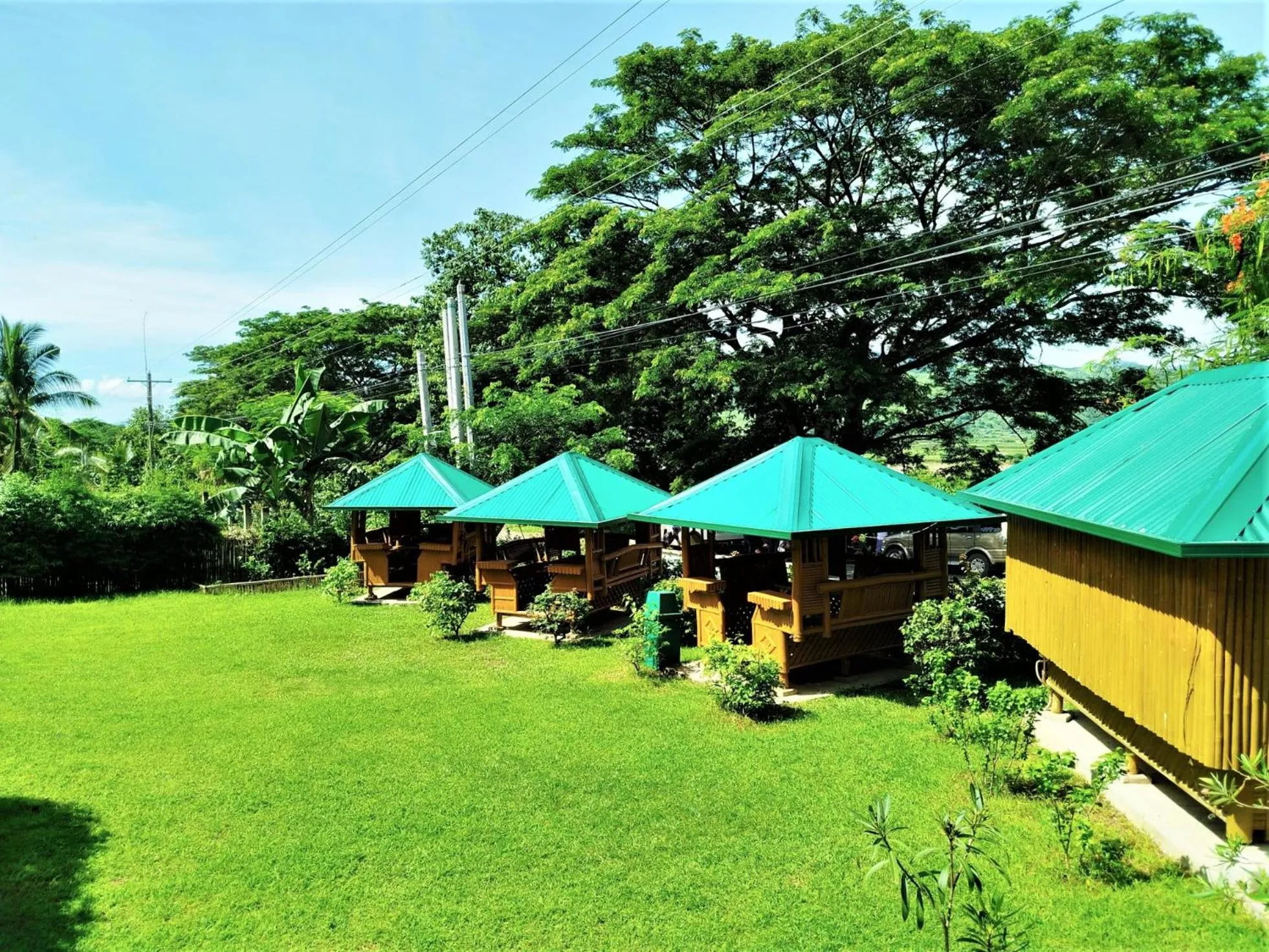 Garden in Rea's Bamboo Resort