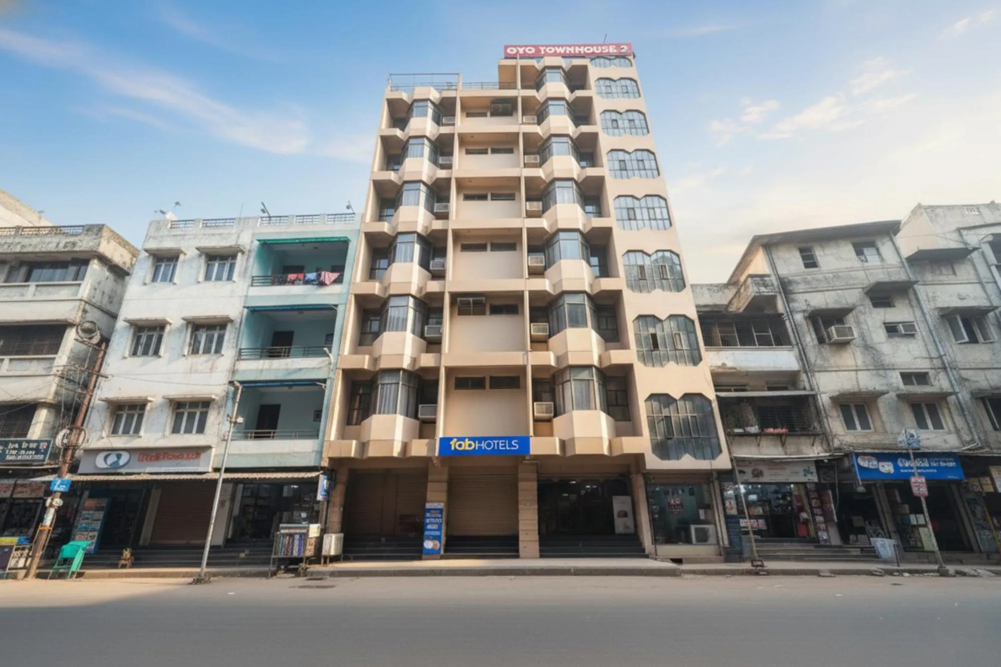 Property building in FabHotel Ashoka Inn