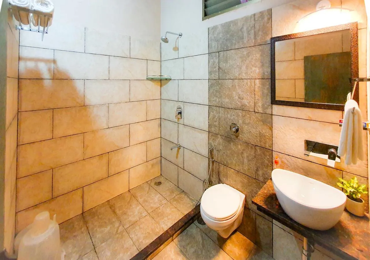 Bathroom in The Satpura Panchtatva Villa