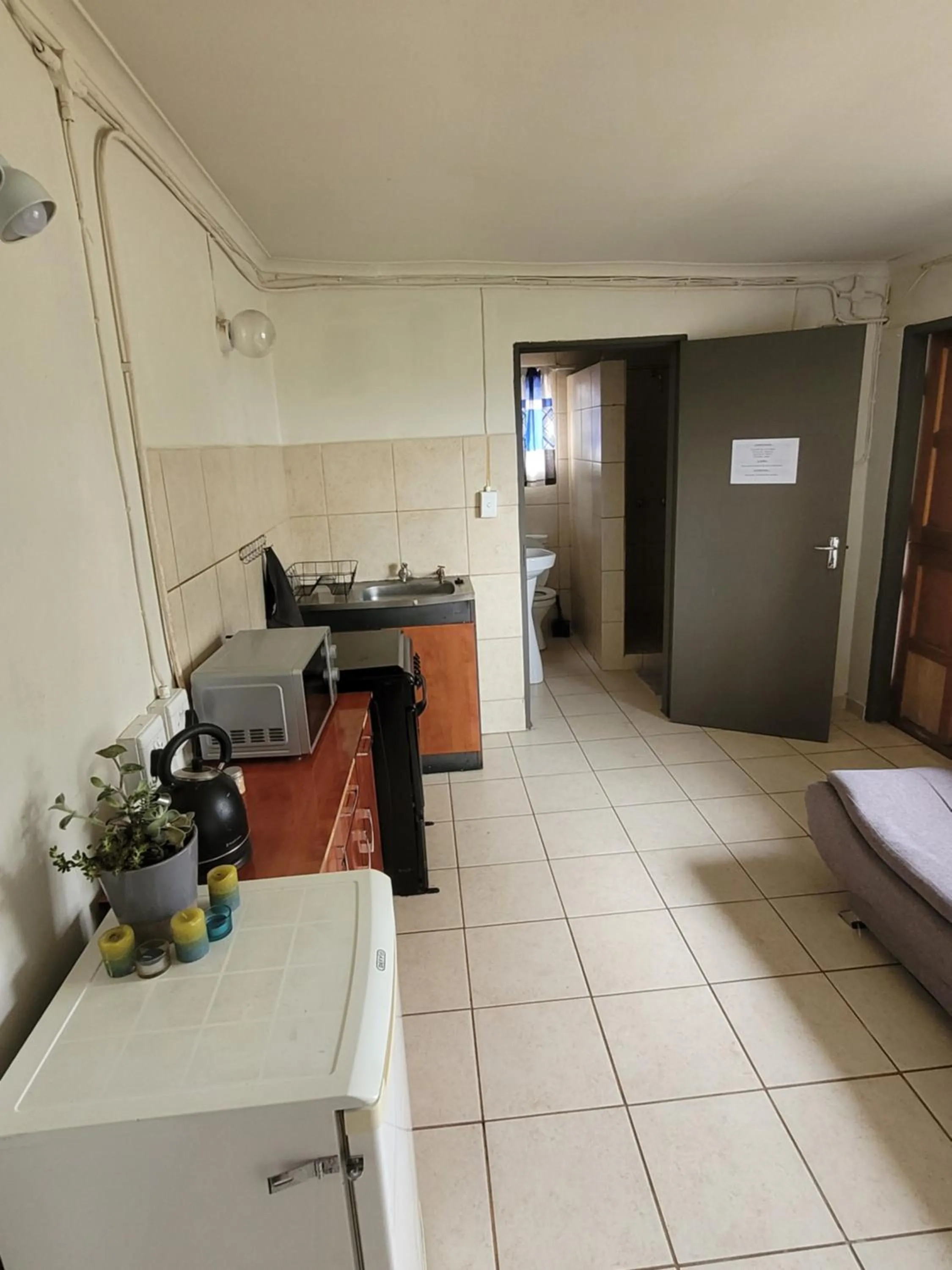 Kitchen or kitchenette in Reizigers Rusten