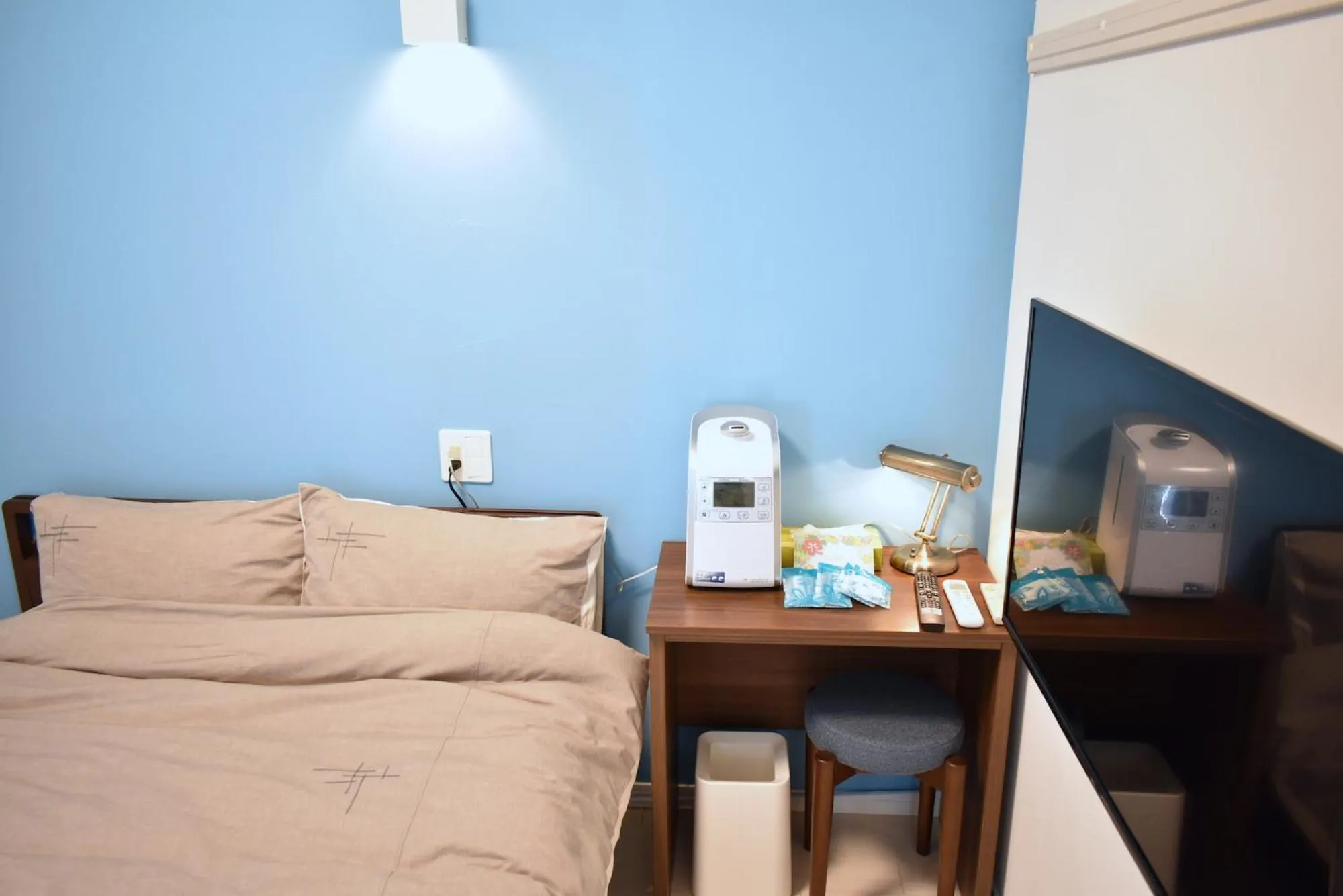 Bed in GEORGE HOUSE in Tsuji