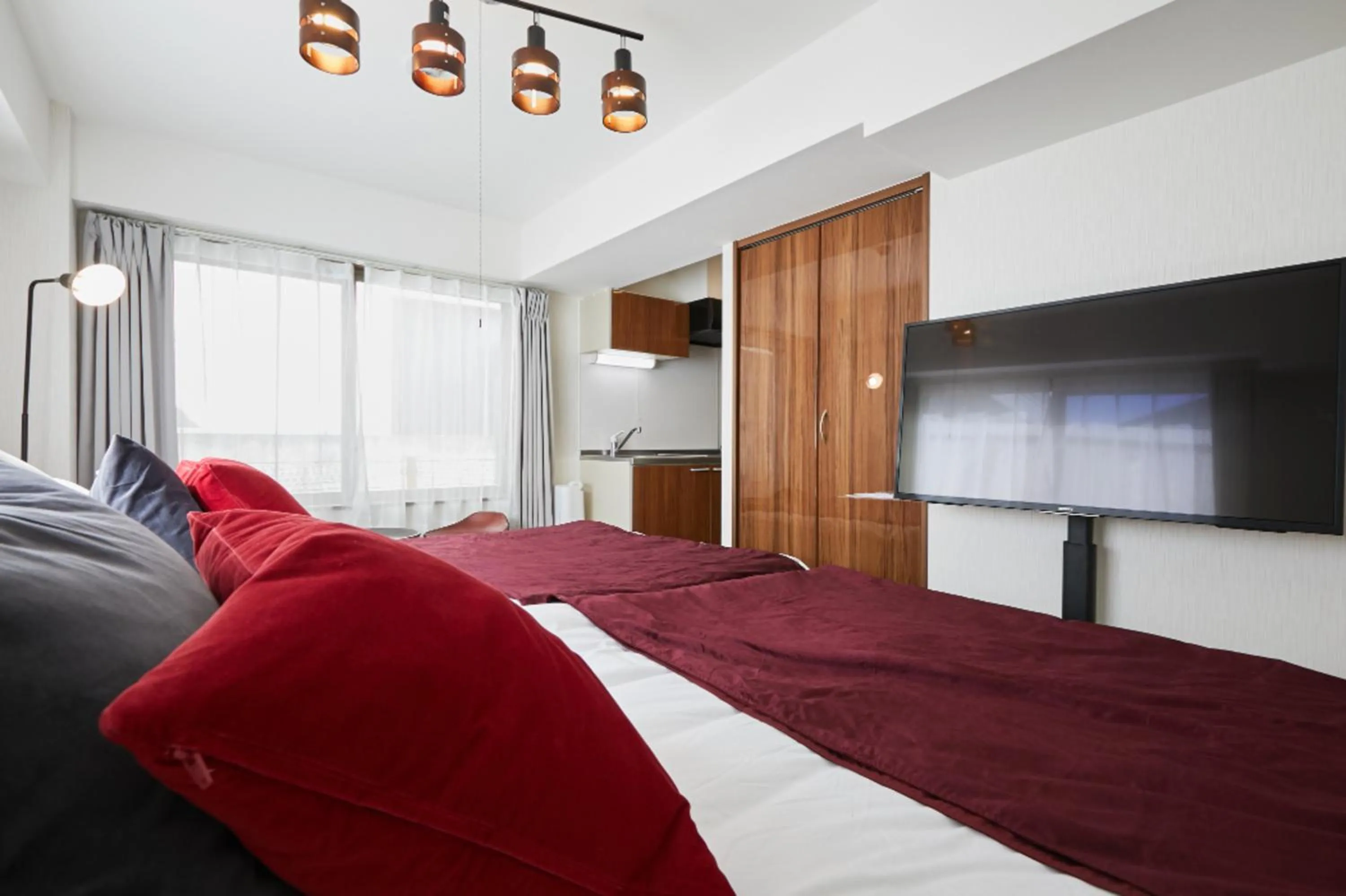 Bed in HOTEL AIS HATAGAYA