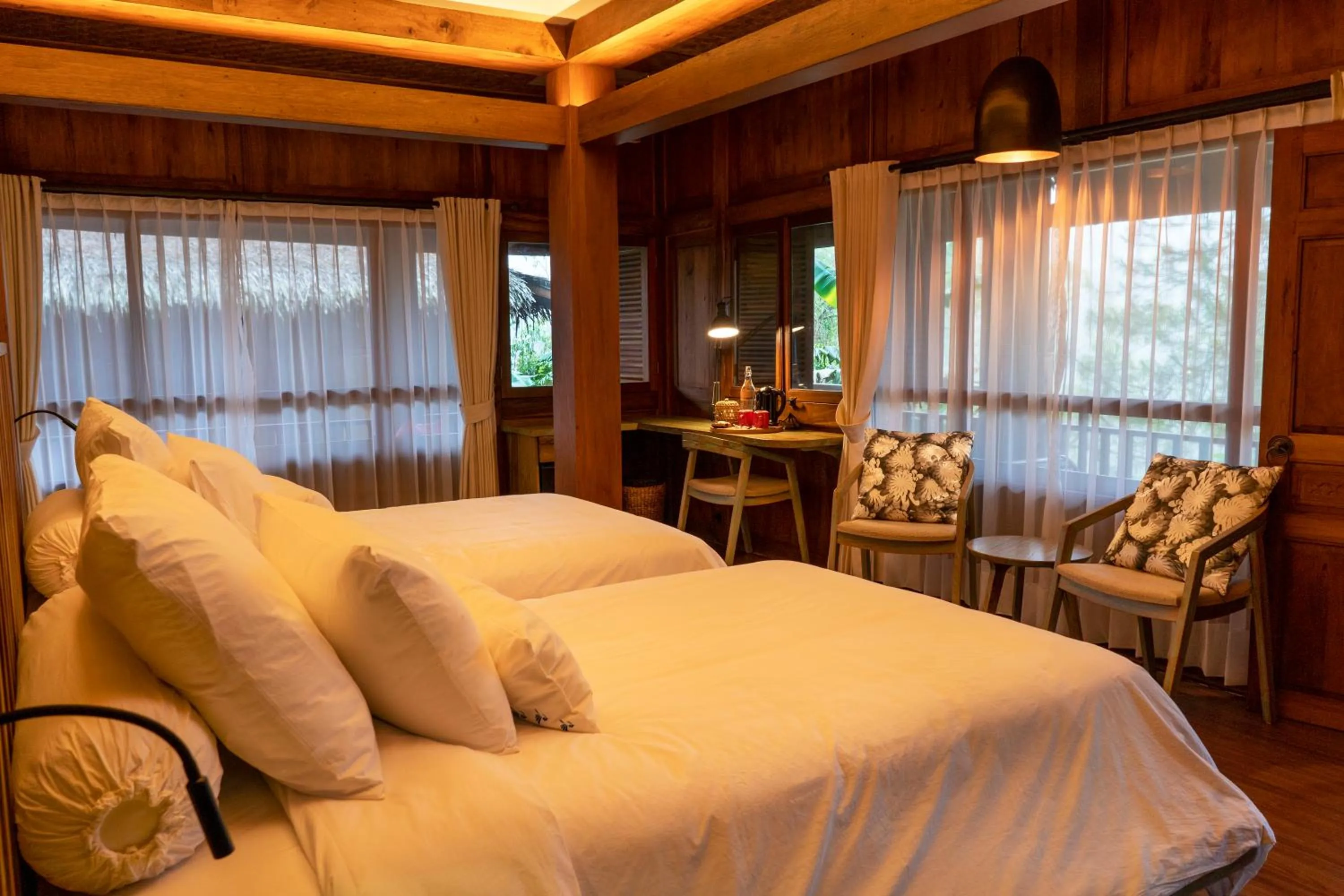 Bed in Tira Vilagna Suites & Spa