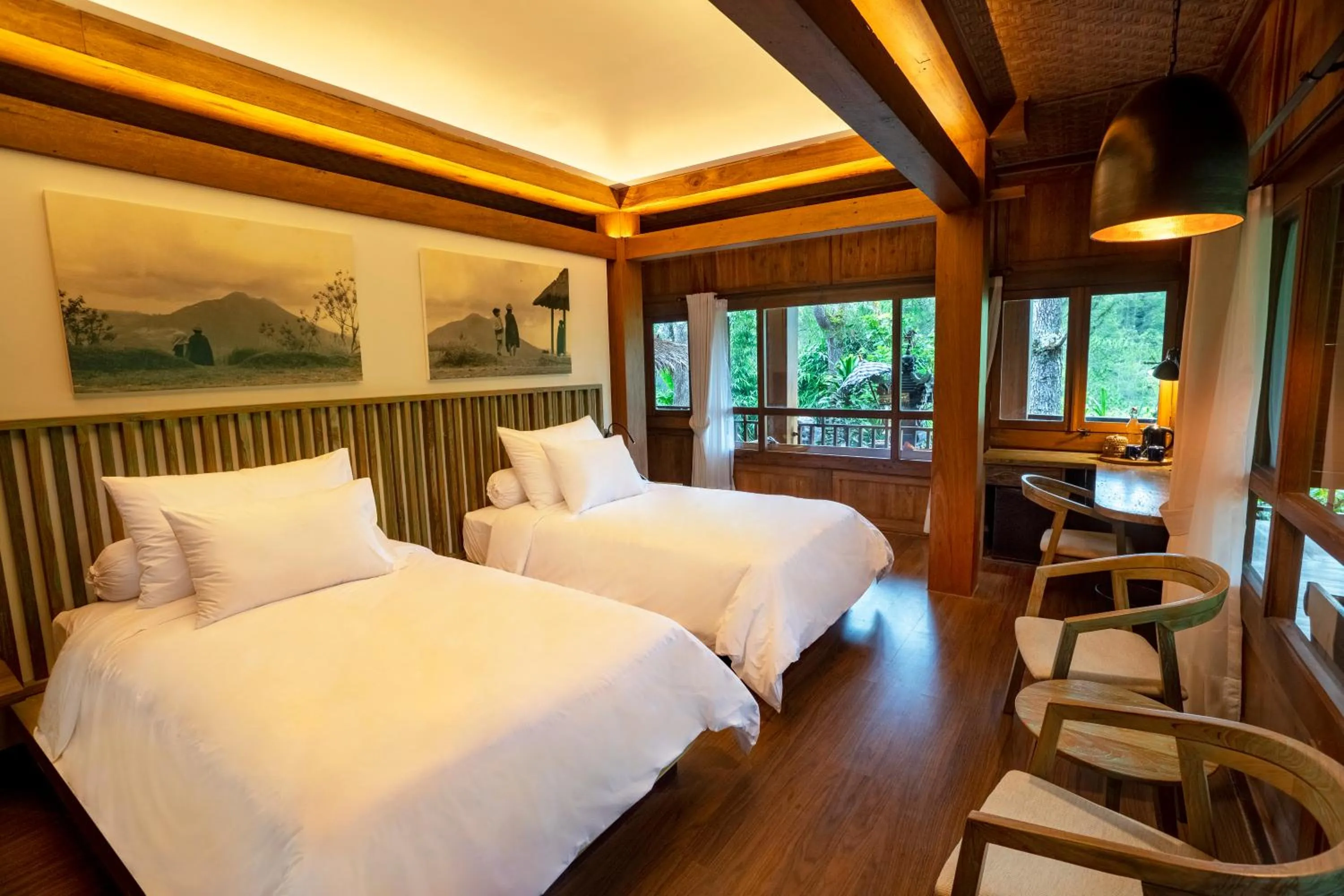 Bed in Tira Vilagna Suites & Spa