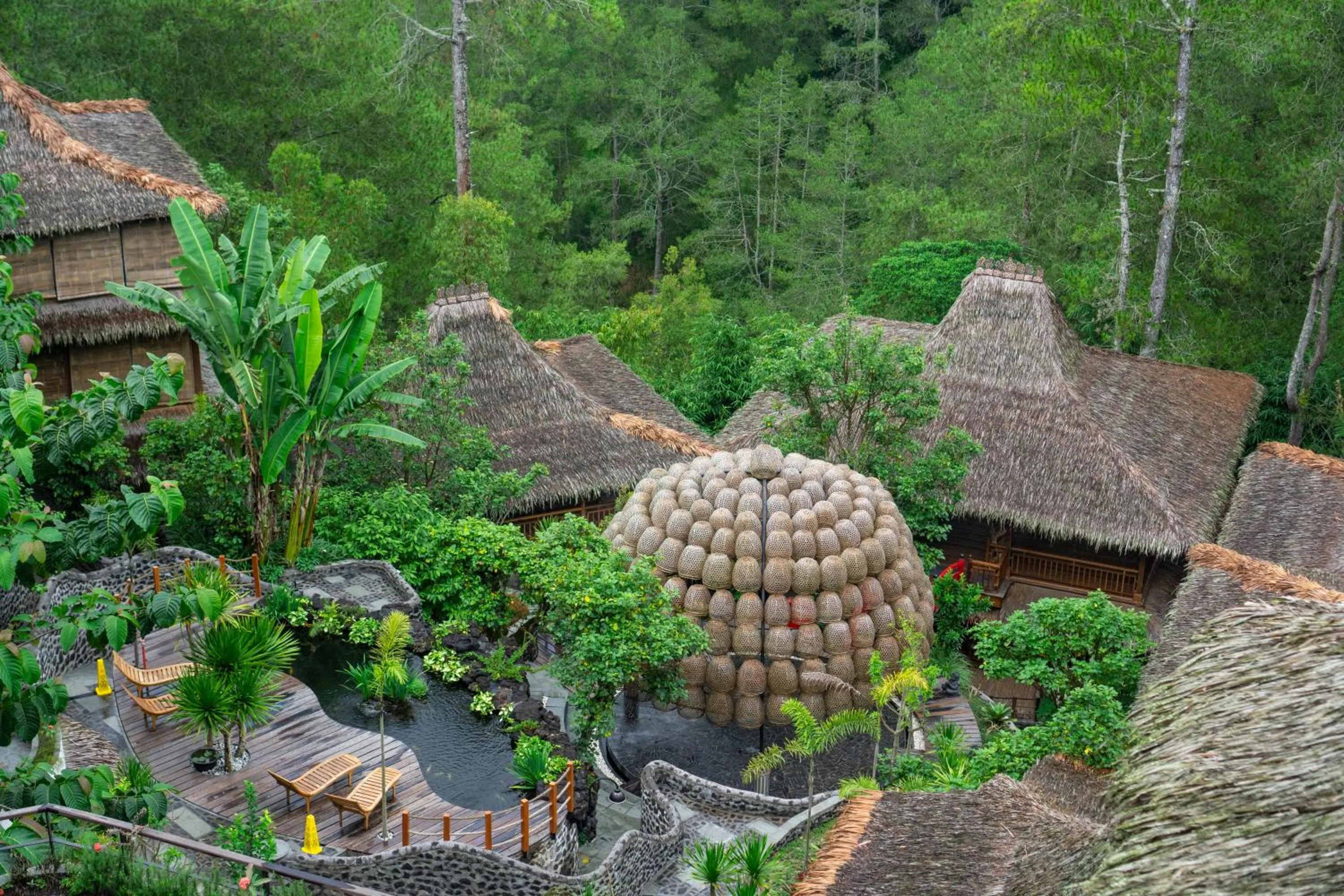 Bird's eye view in Tira Vilagna Suites & Spa