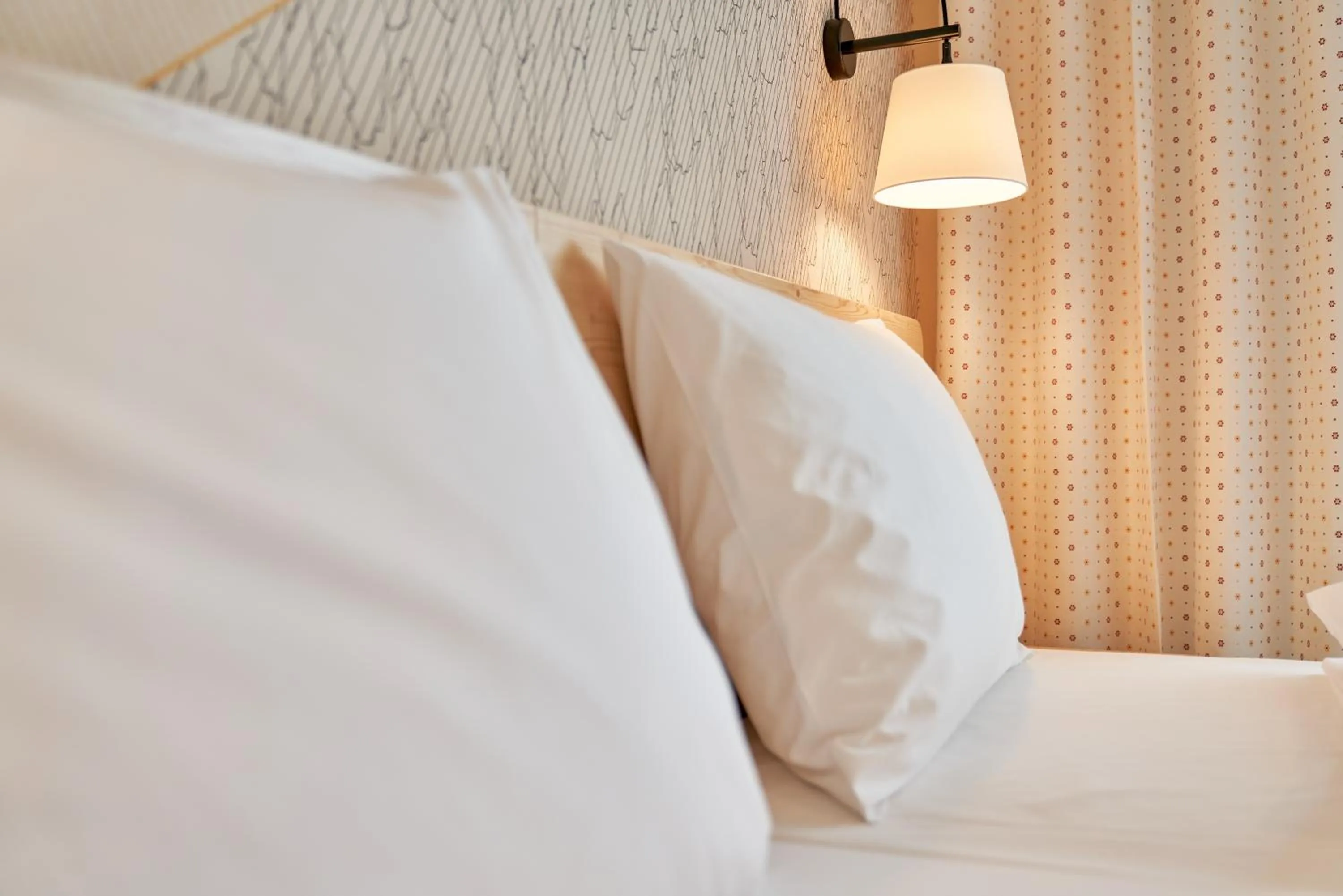Decorative detail, Bed in McDreams Hotel Ingolstadt