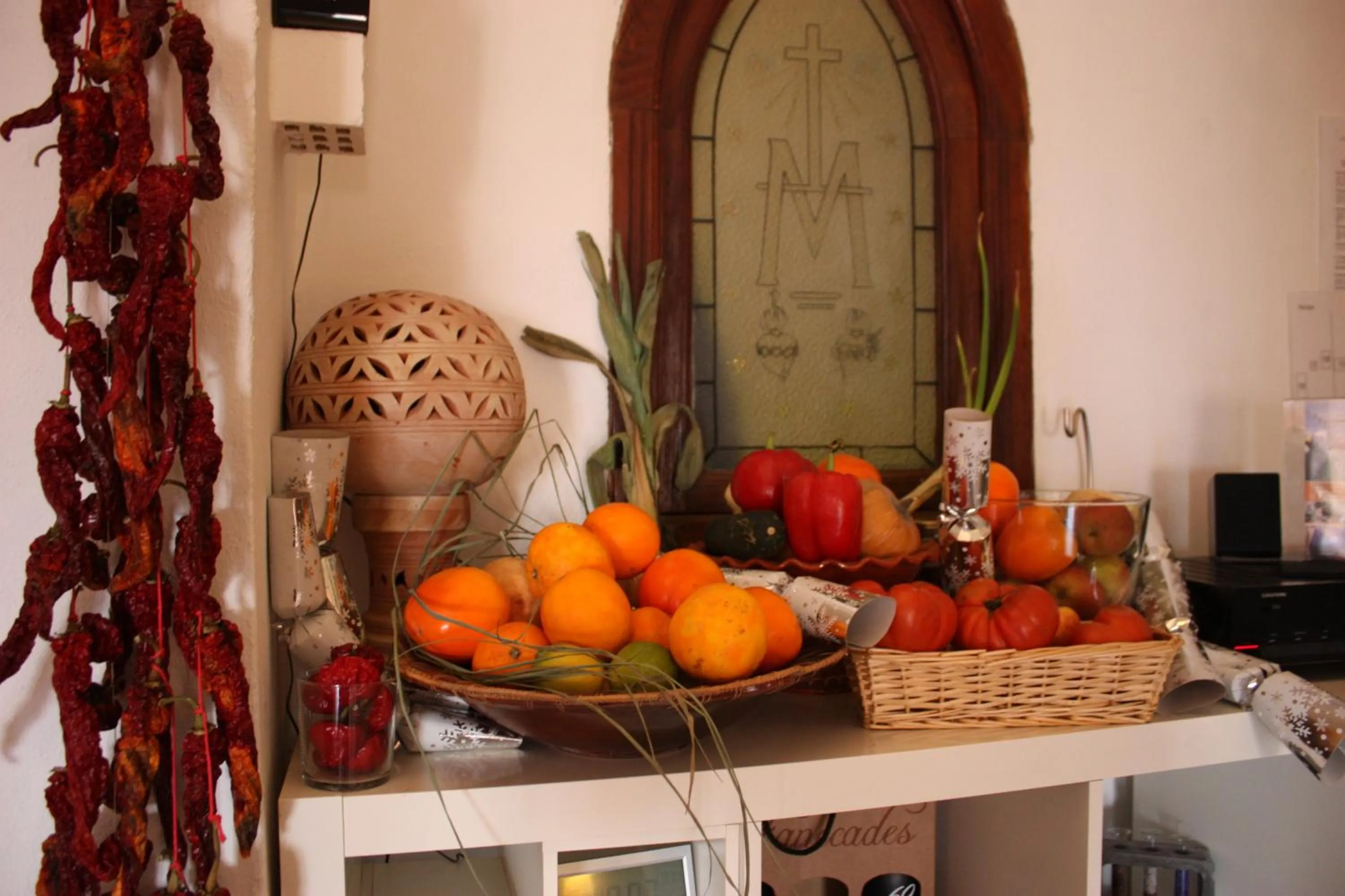 Decorative detail in L'Almàssera Casa Rural & Restaurant