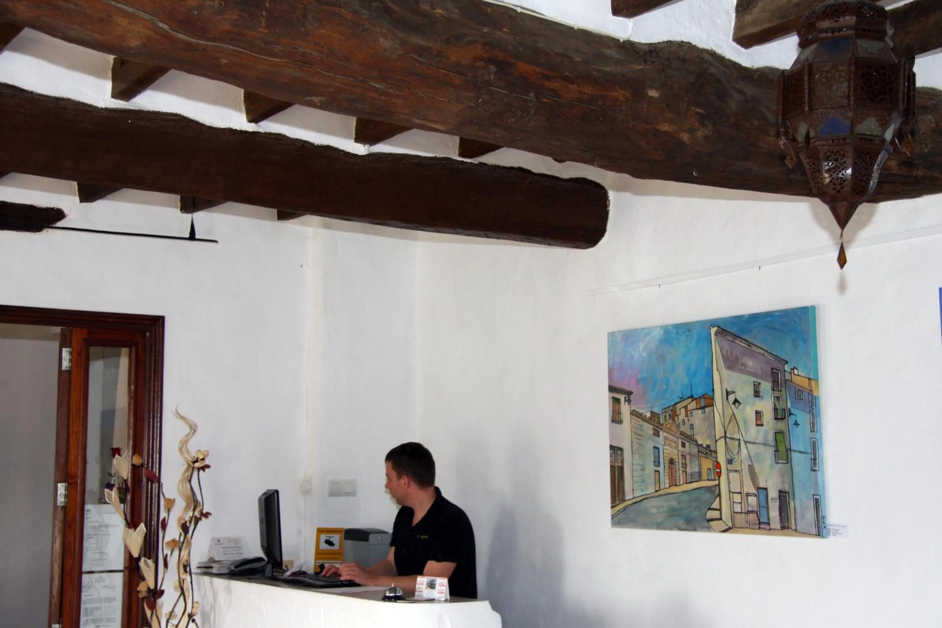 Lobby or reception in L'Almàssera Casa Rural & Restaurant