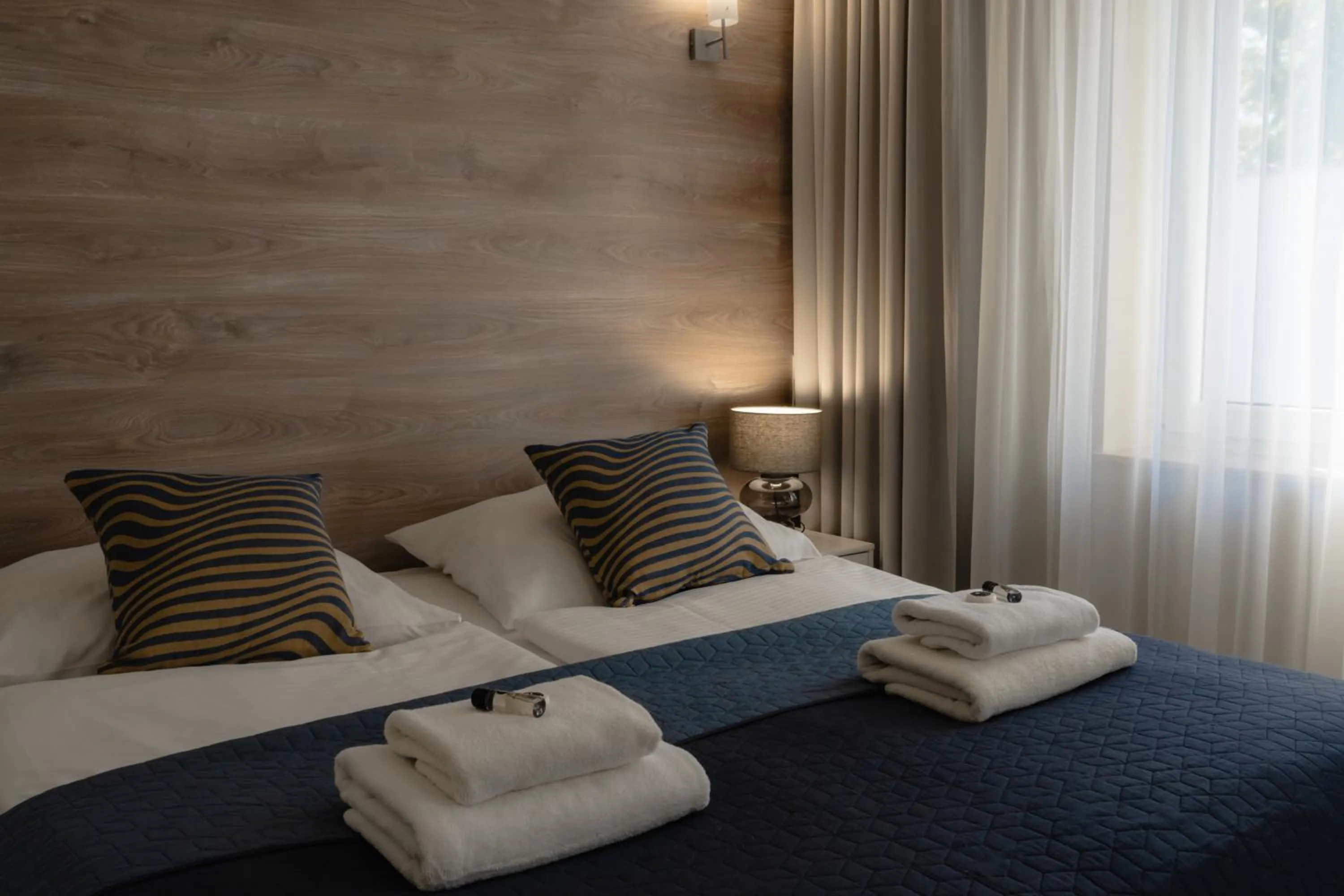 Bed in Villa Flaming