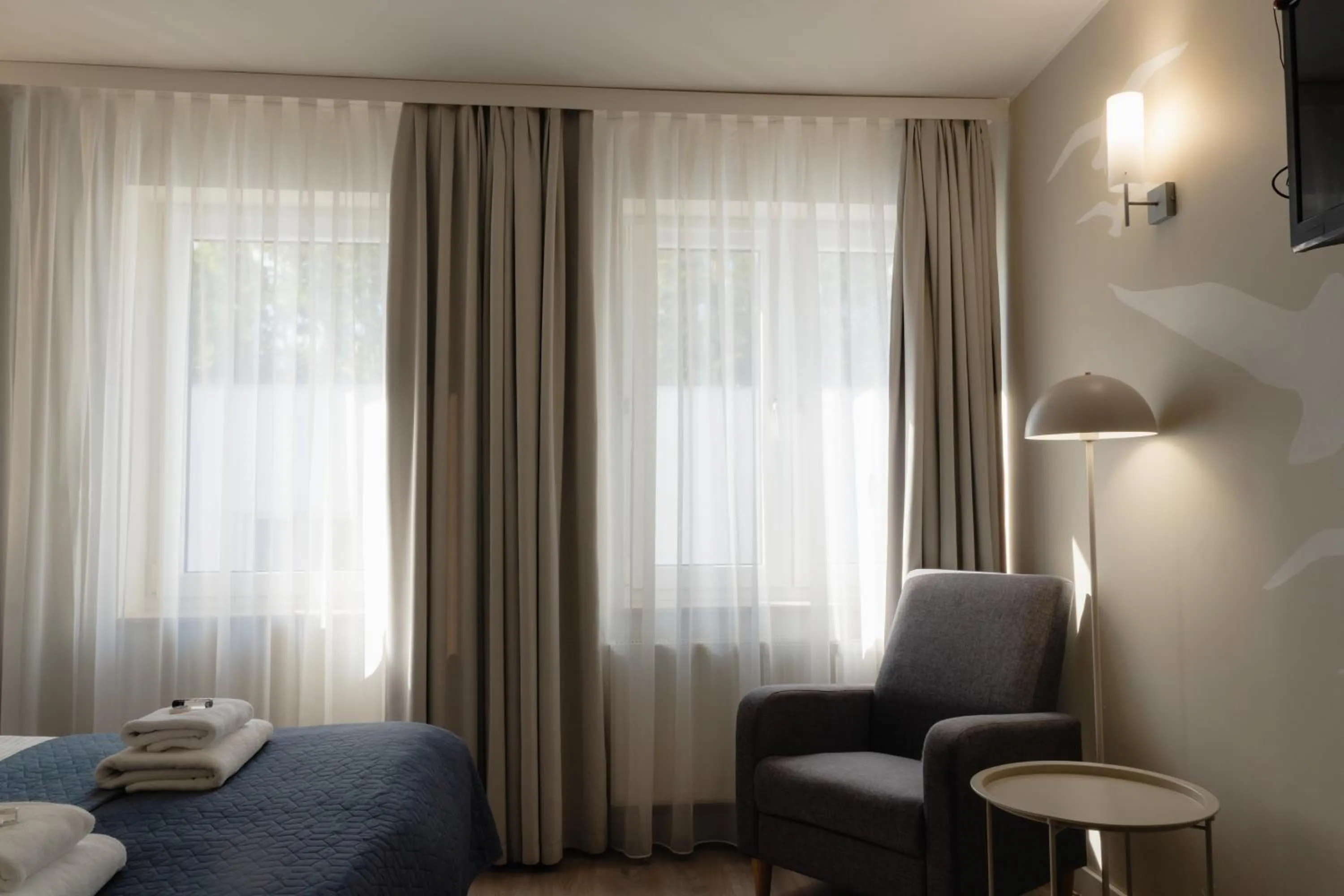 Bed in Villa Flaming