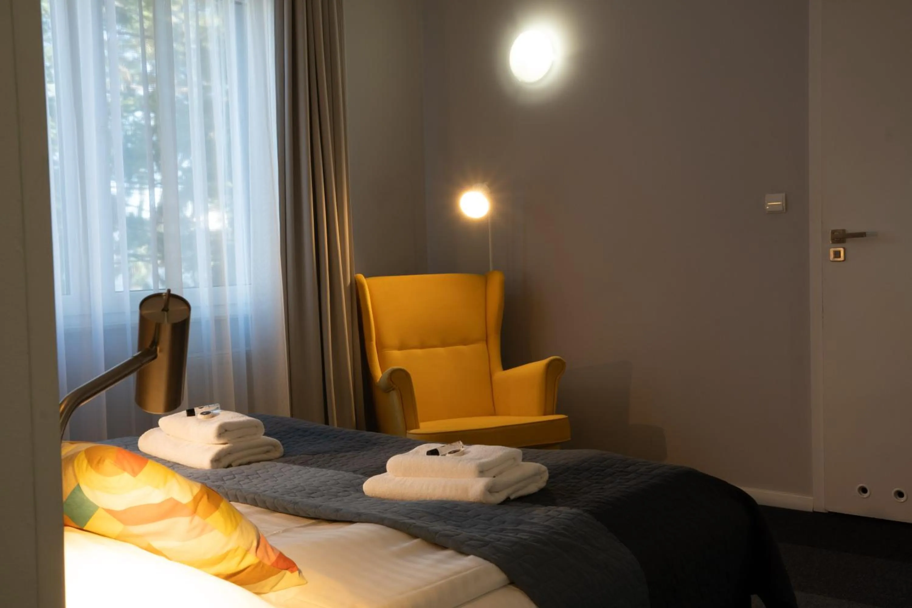 Bed in Villa Flaming