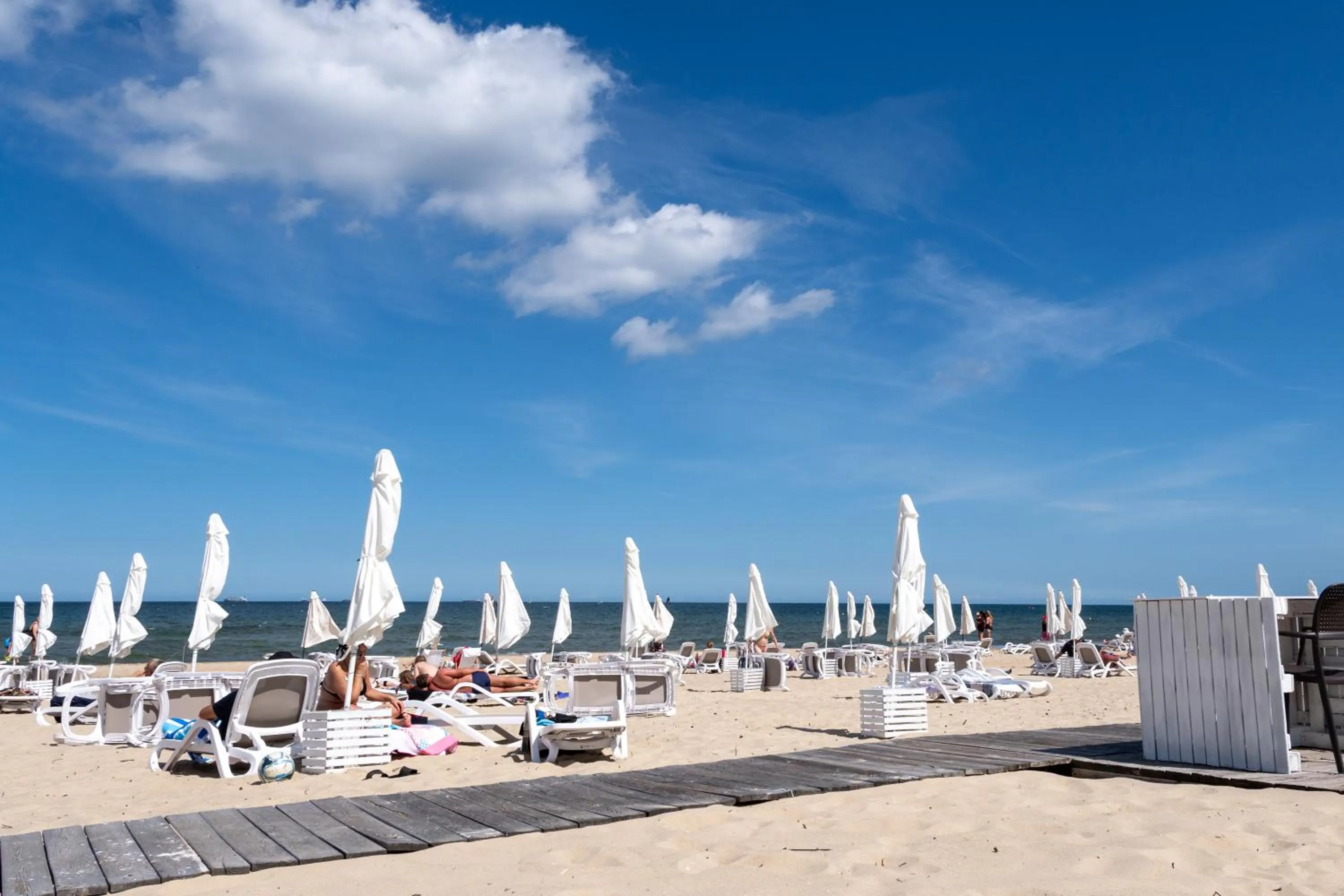 Beach in Villa Flaming