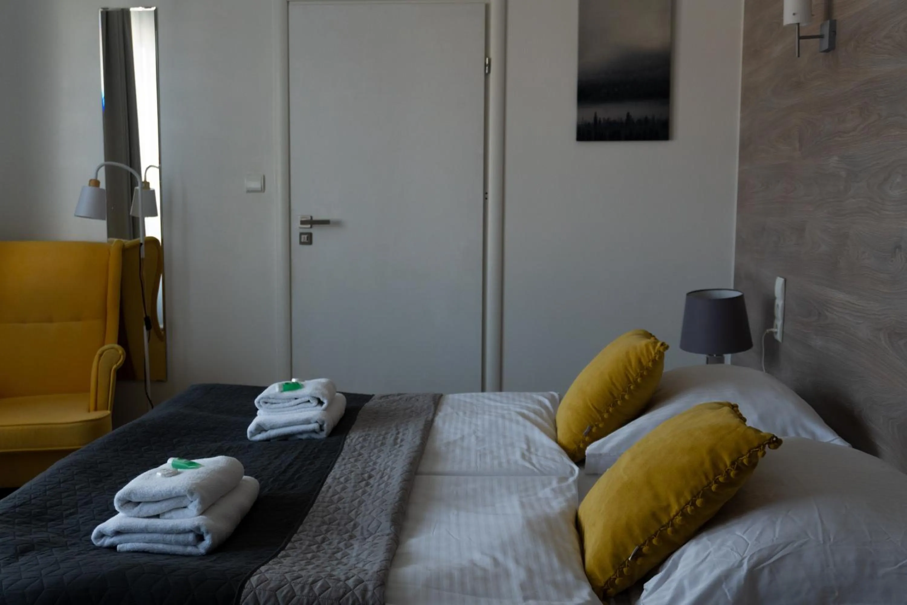 Bed in Villa Flaming