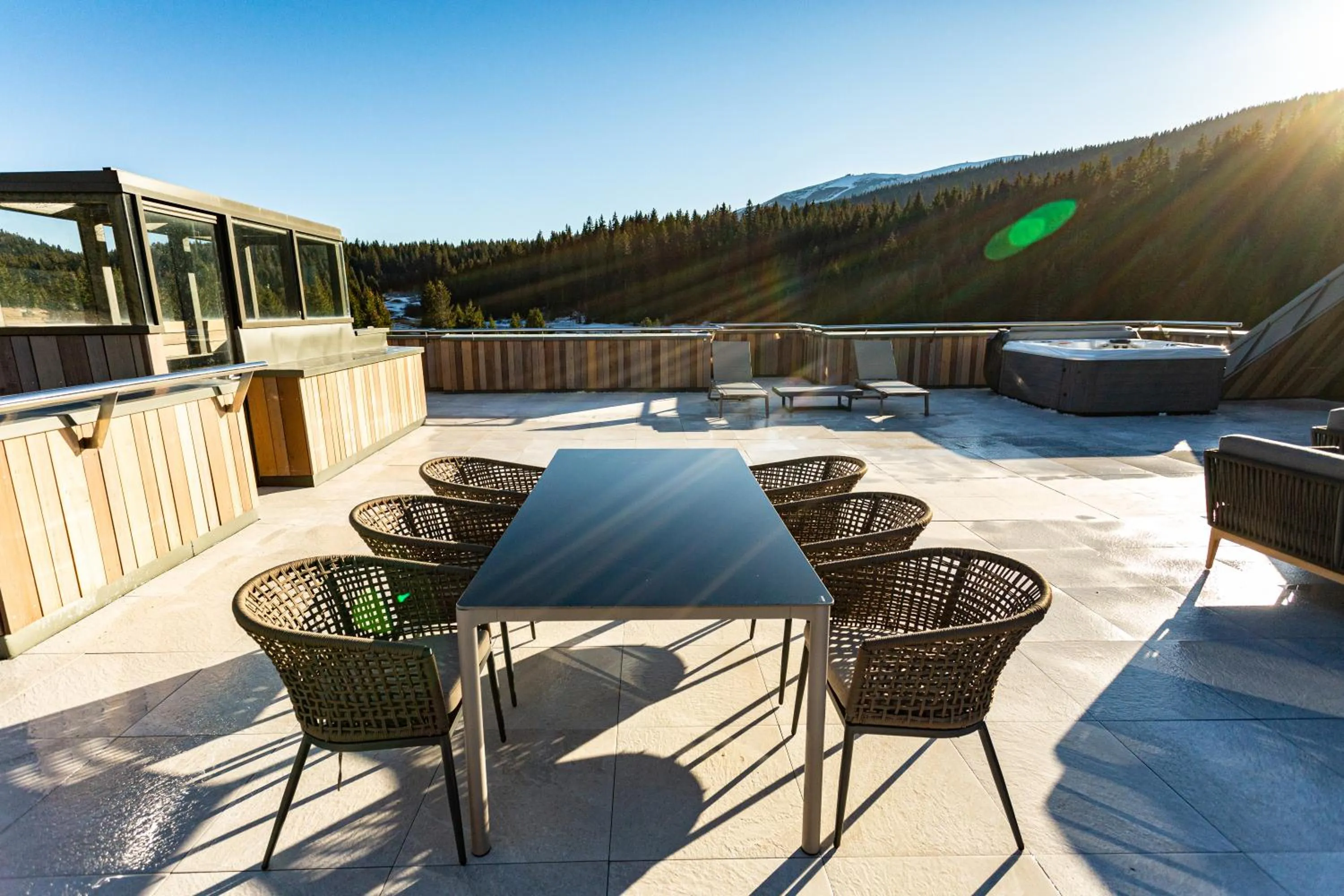 Balcony/Terrace in Hotel Monti Spa & Wellness