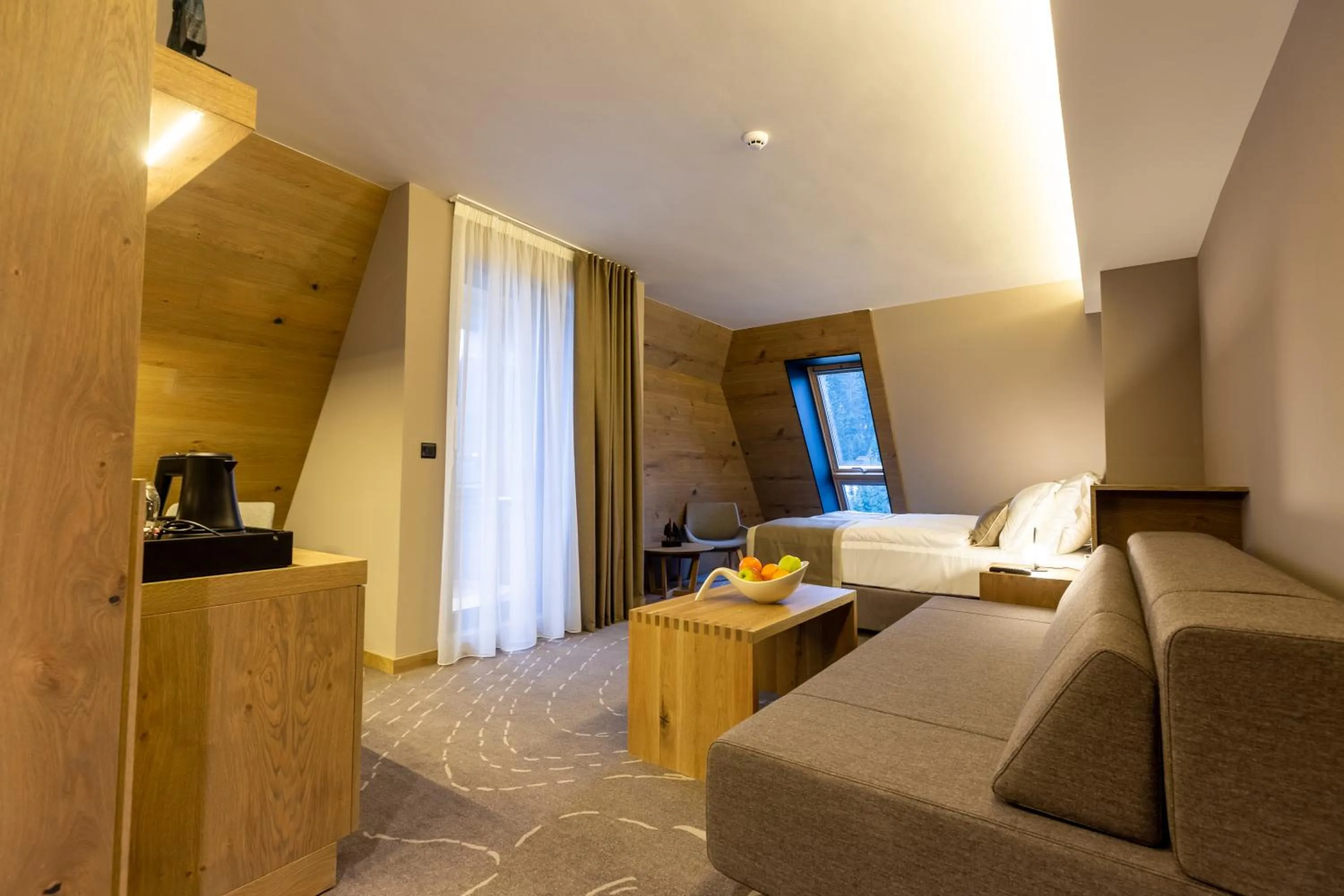 Photo of the whole room, Bed in Hotel Monti Spa & Wellness