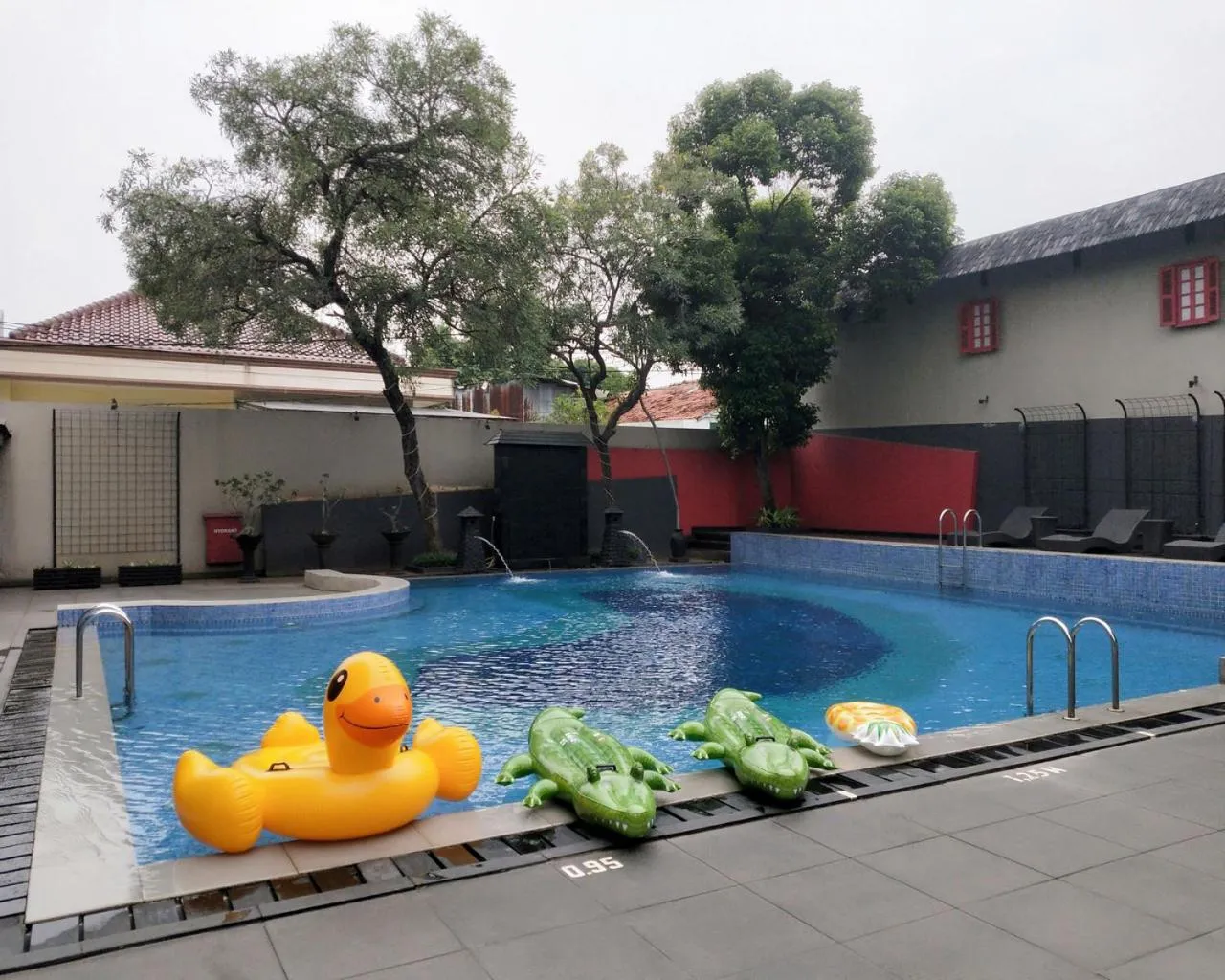 Swimming pool in Asyana Kemayoran Jakarta
