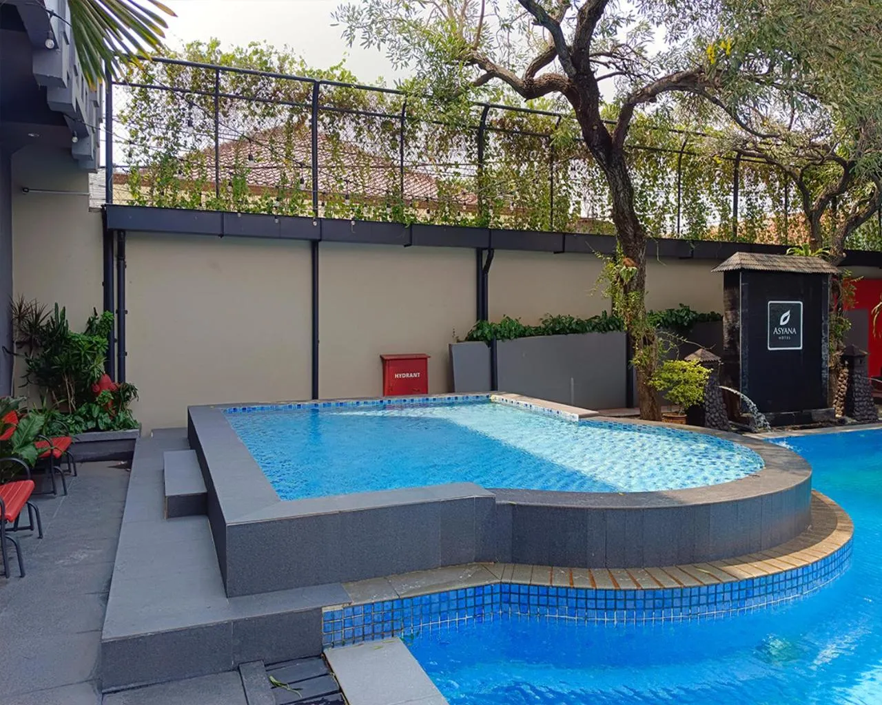 Swimming pool in Asyana Kemayoran Jakarta