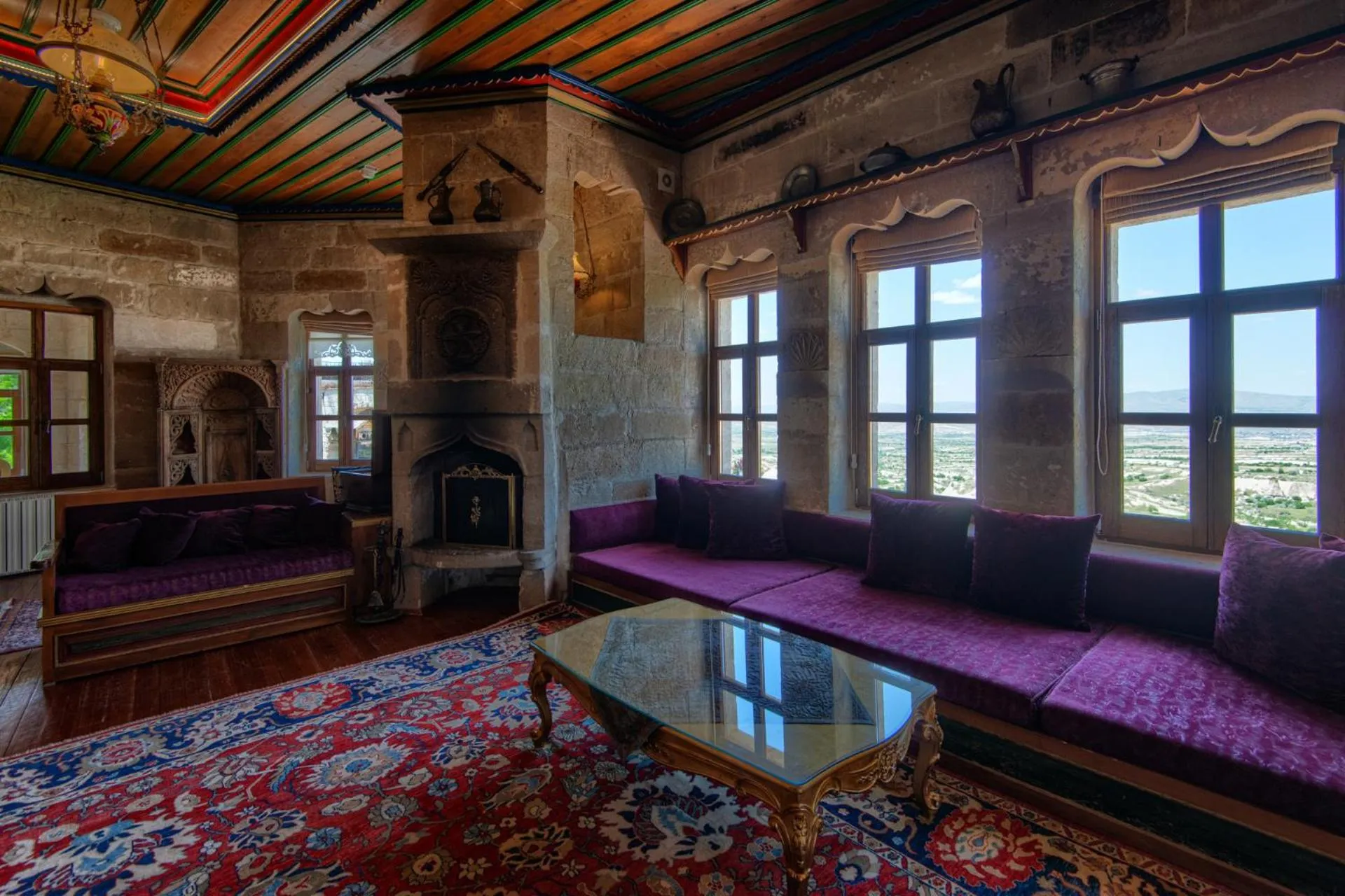 Living room in MUSEUM HOTEL - Relais & Châteaux