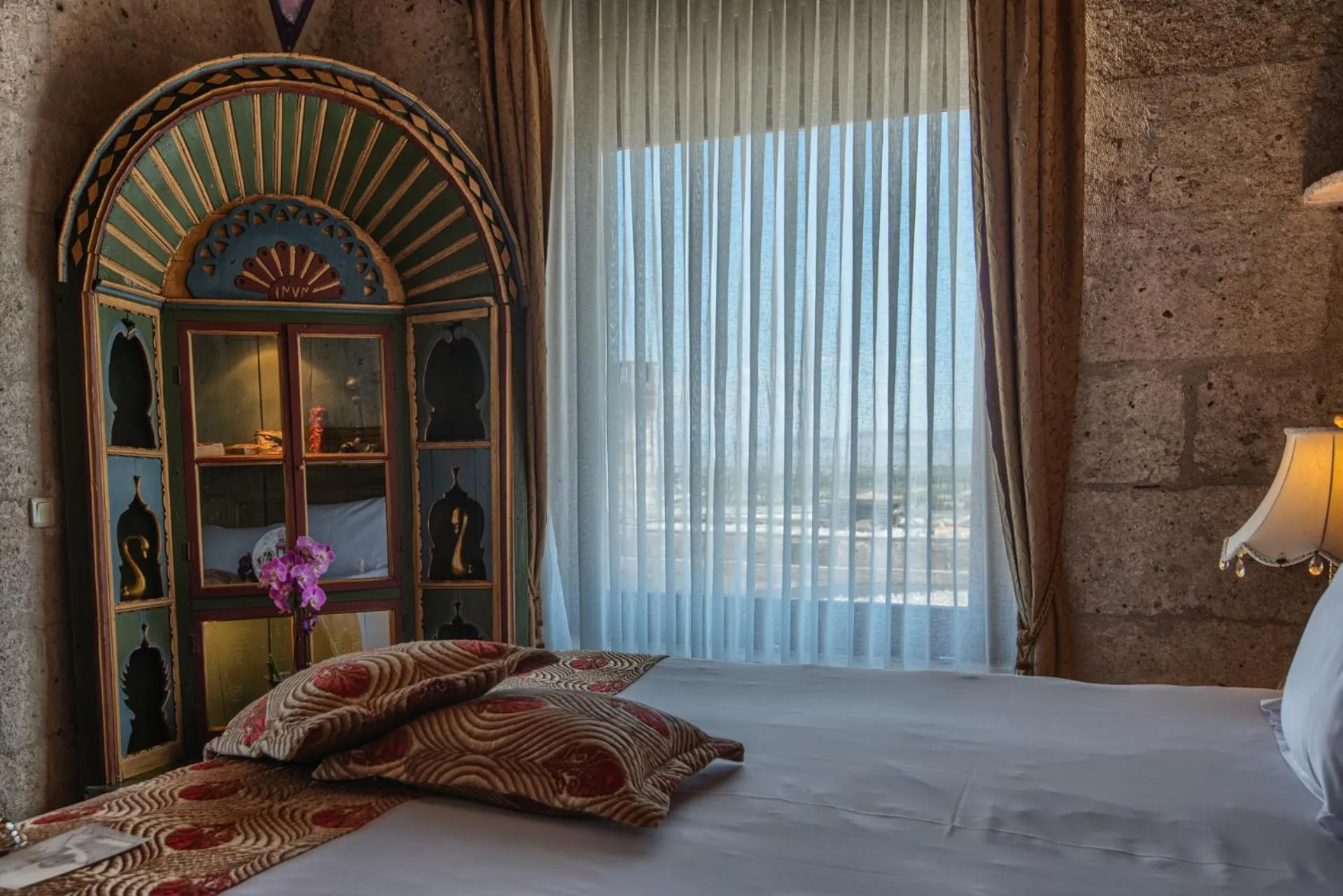 Bed in MUSEUM HOTEL - Relais & Châteaux