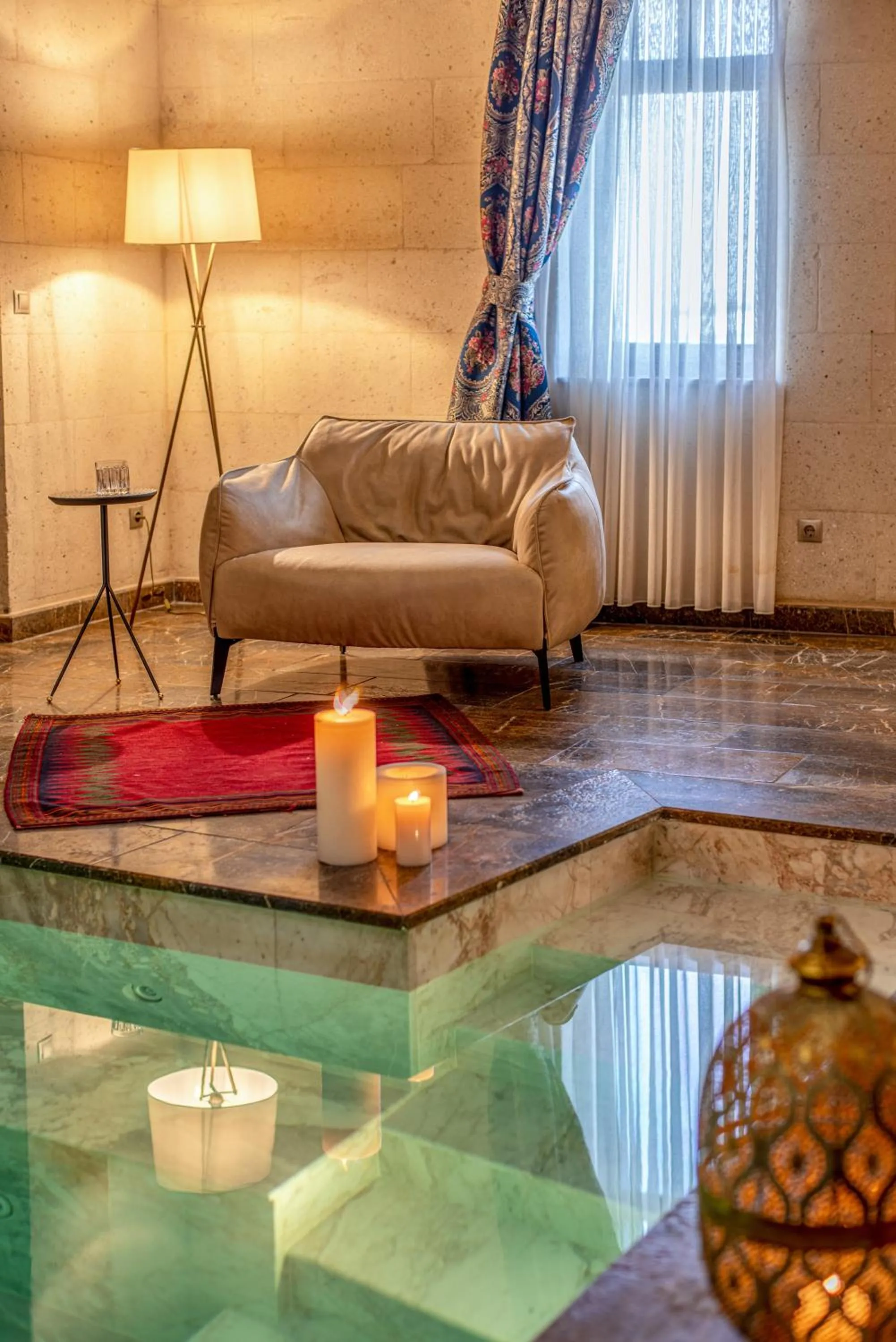 Living room in MUSEUM HOTEL - Relais & Châteaux