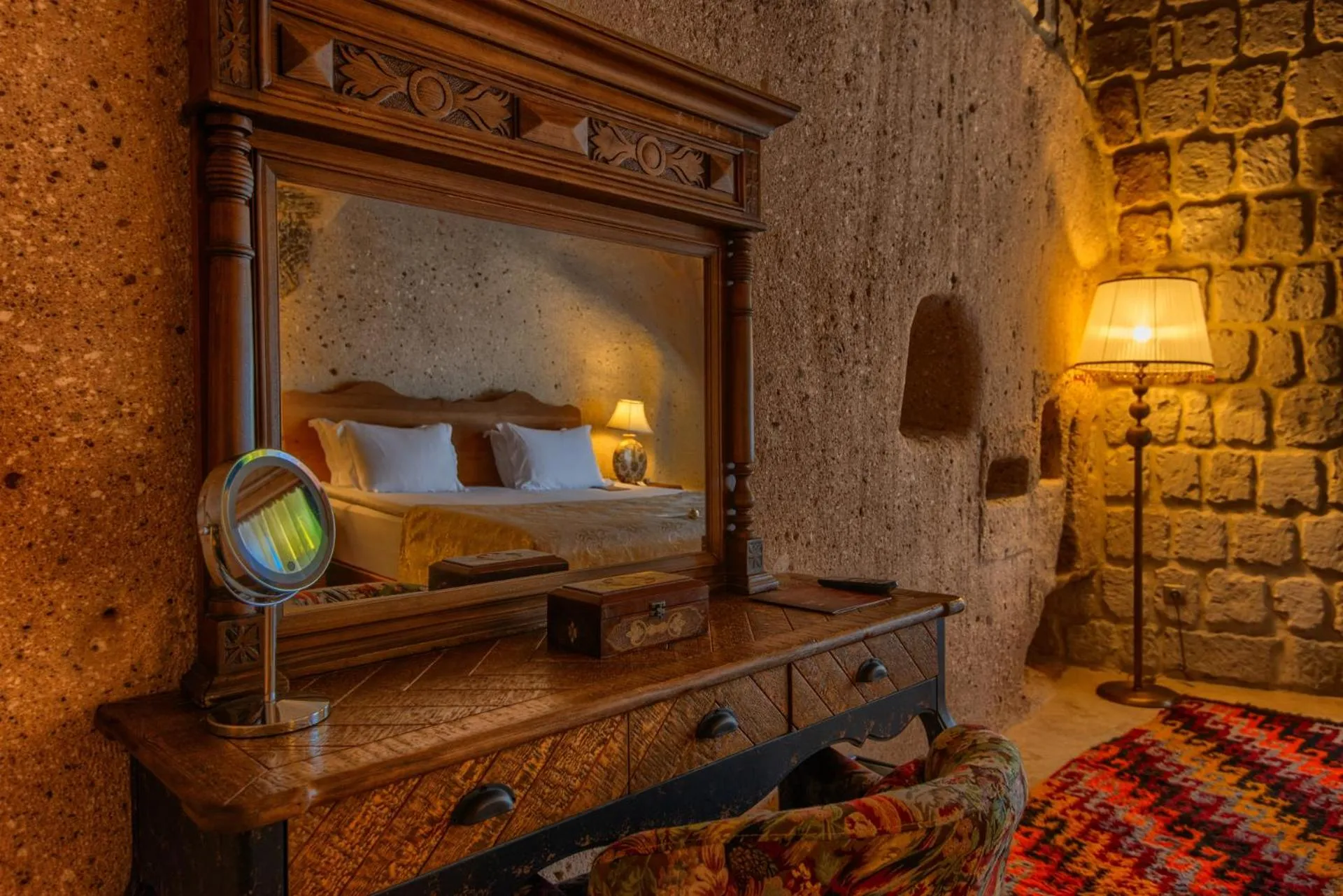 Bed in MUSEUM HOTEL - Relais & Châteaux