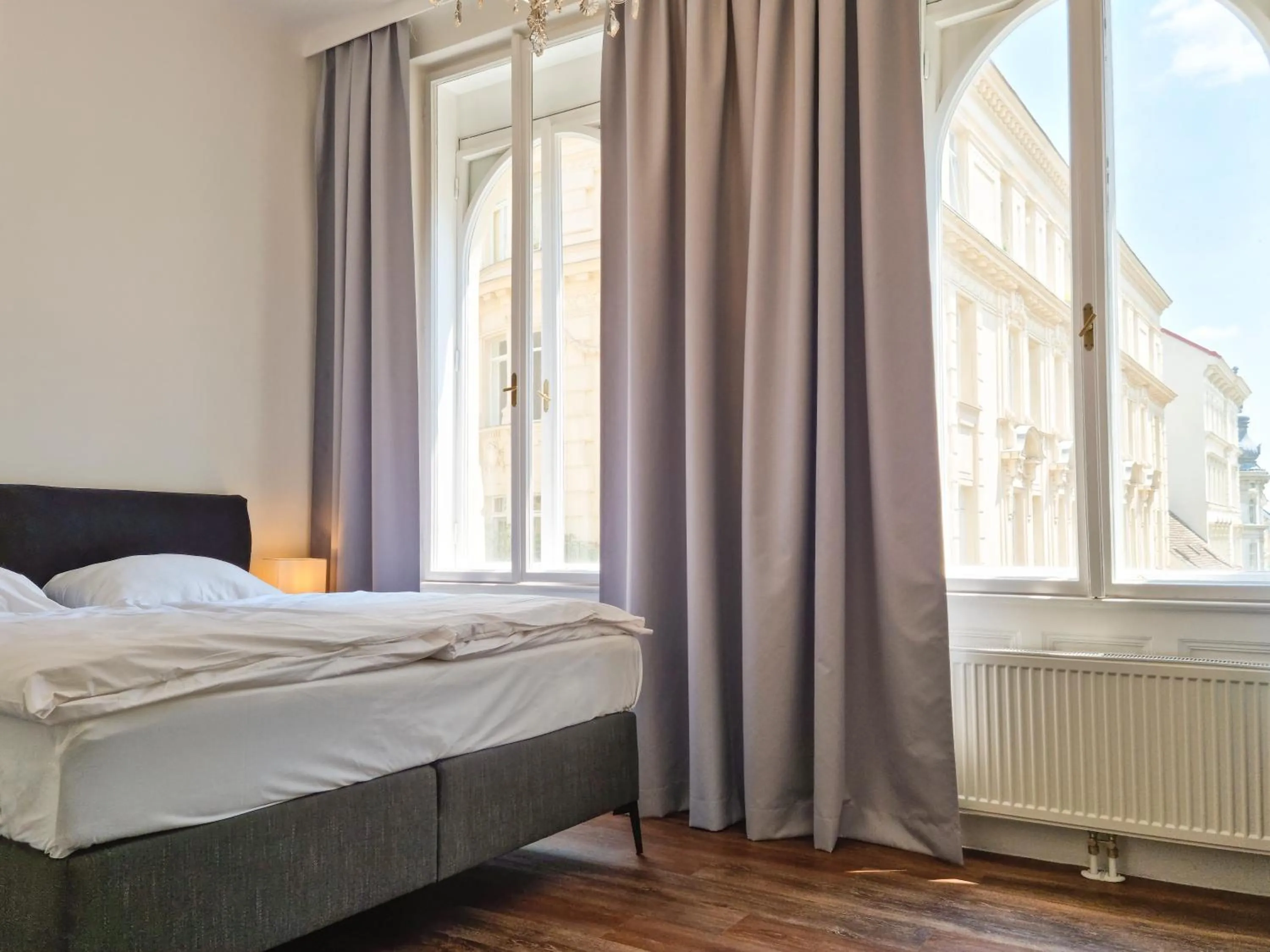 Bed in Pension Mozart - Newly Renovated