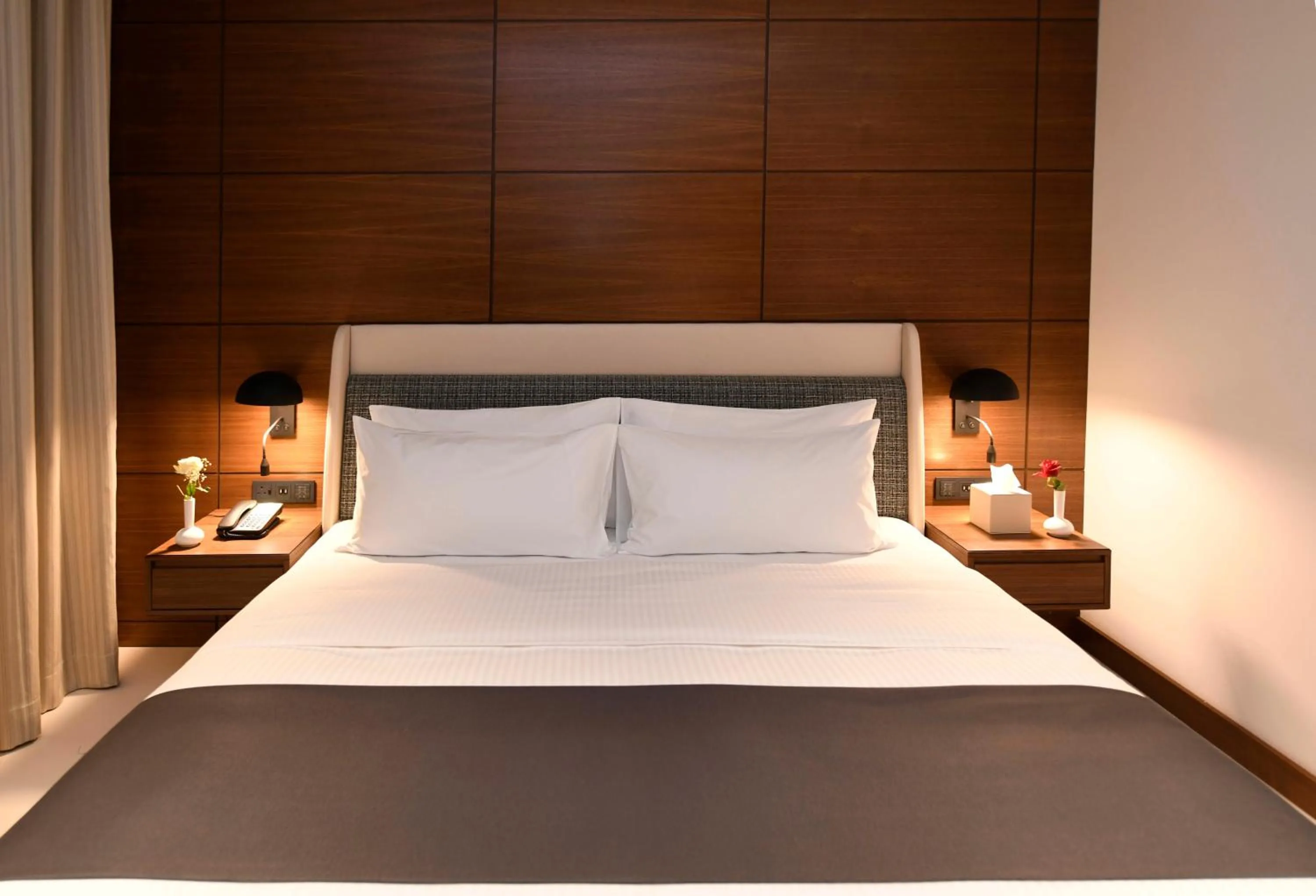 Bed in Golden Tulip Riyadh Convention and Exhibition Center