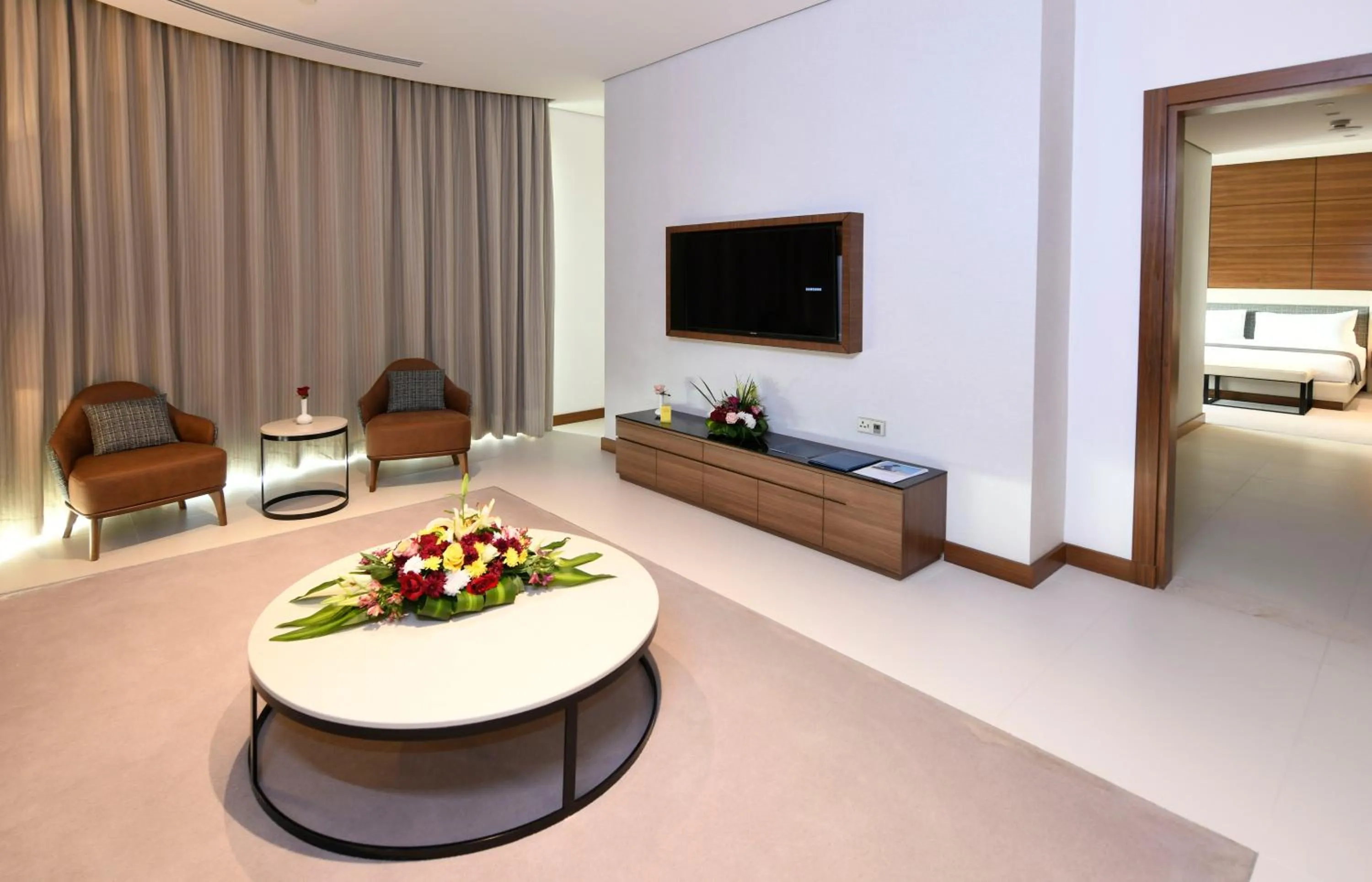 Living room, Bed in Golden Tulip Riyadh Convention and Exhibition Center