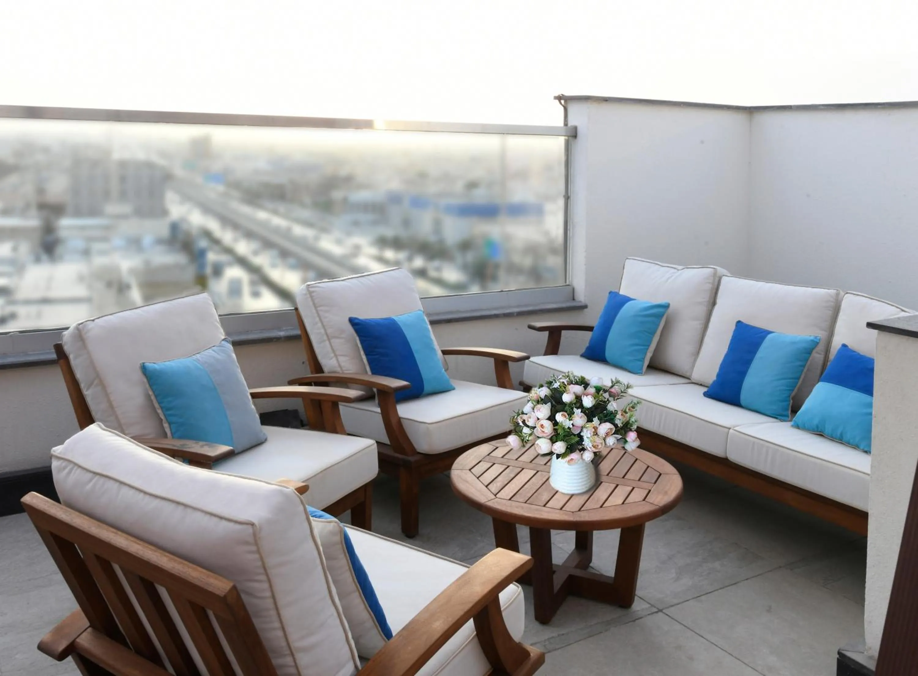 Balcony/Terrace in Golden Tulip Riyadh Convention and Exhibition Center