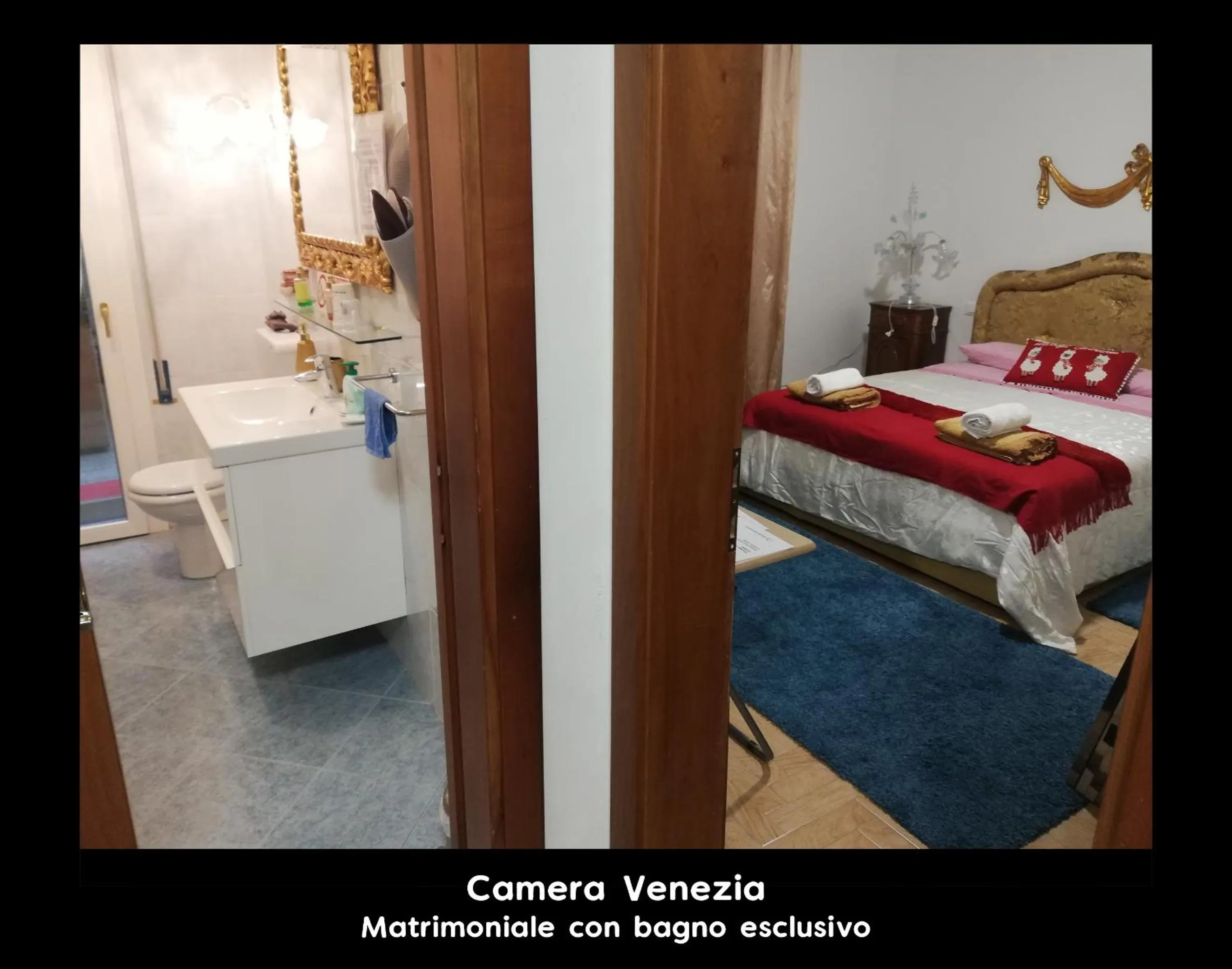 Bed in B&B Chez Elisabeth