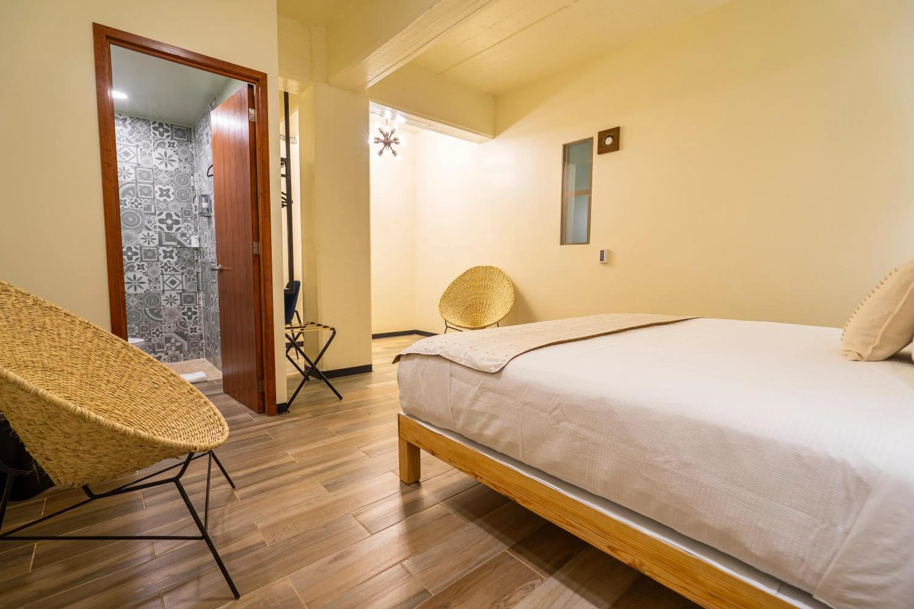 Bed in Joint Boutique Hotel