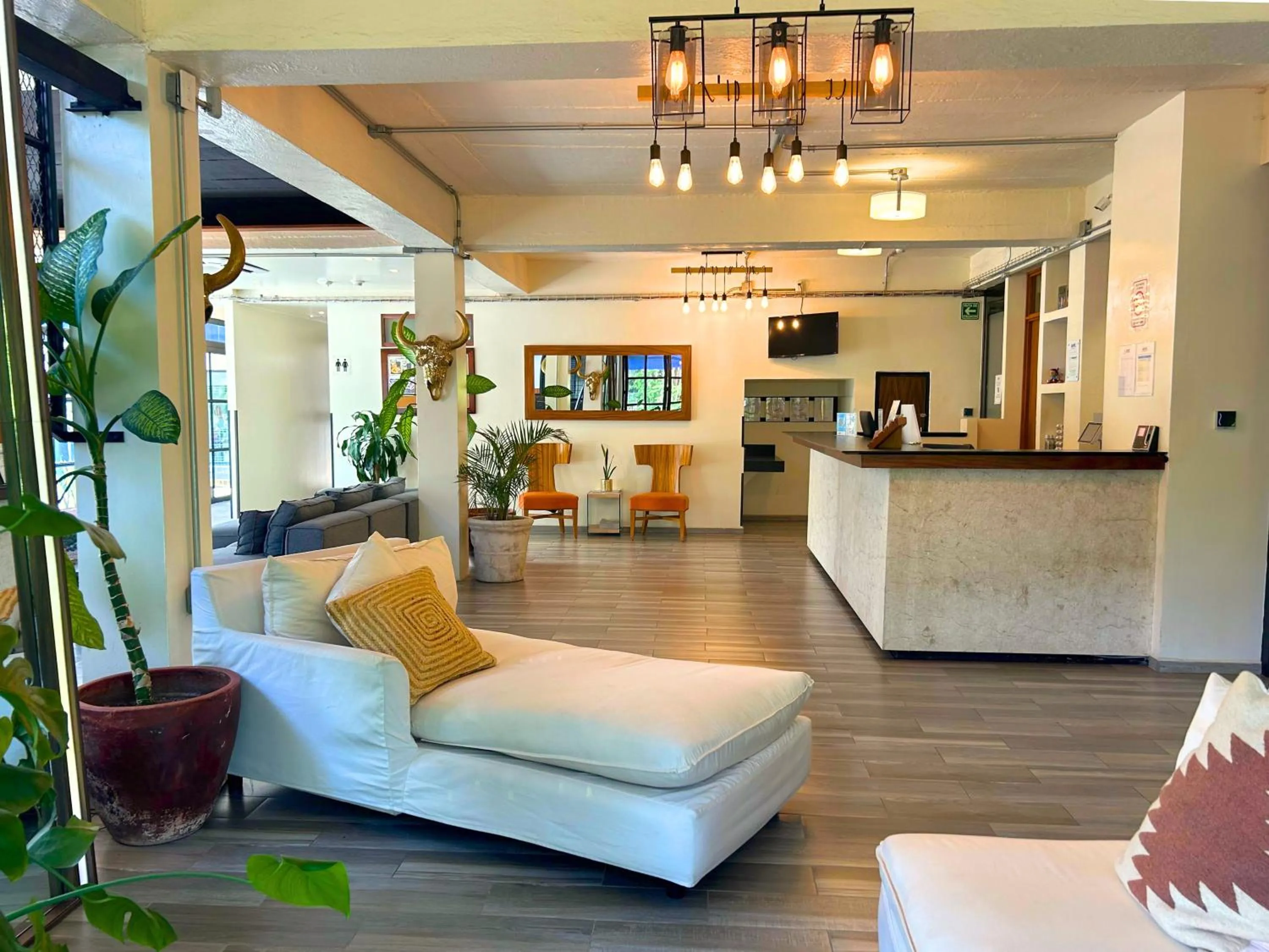 Lobby or reception in Joint Boutique Hotel