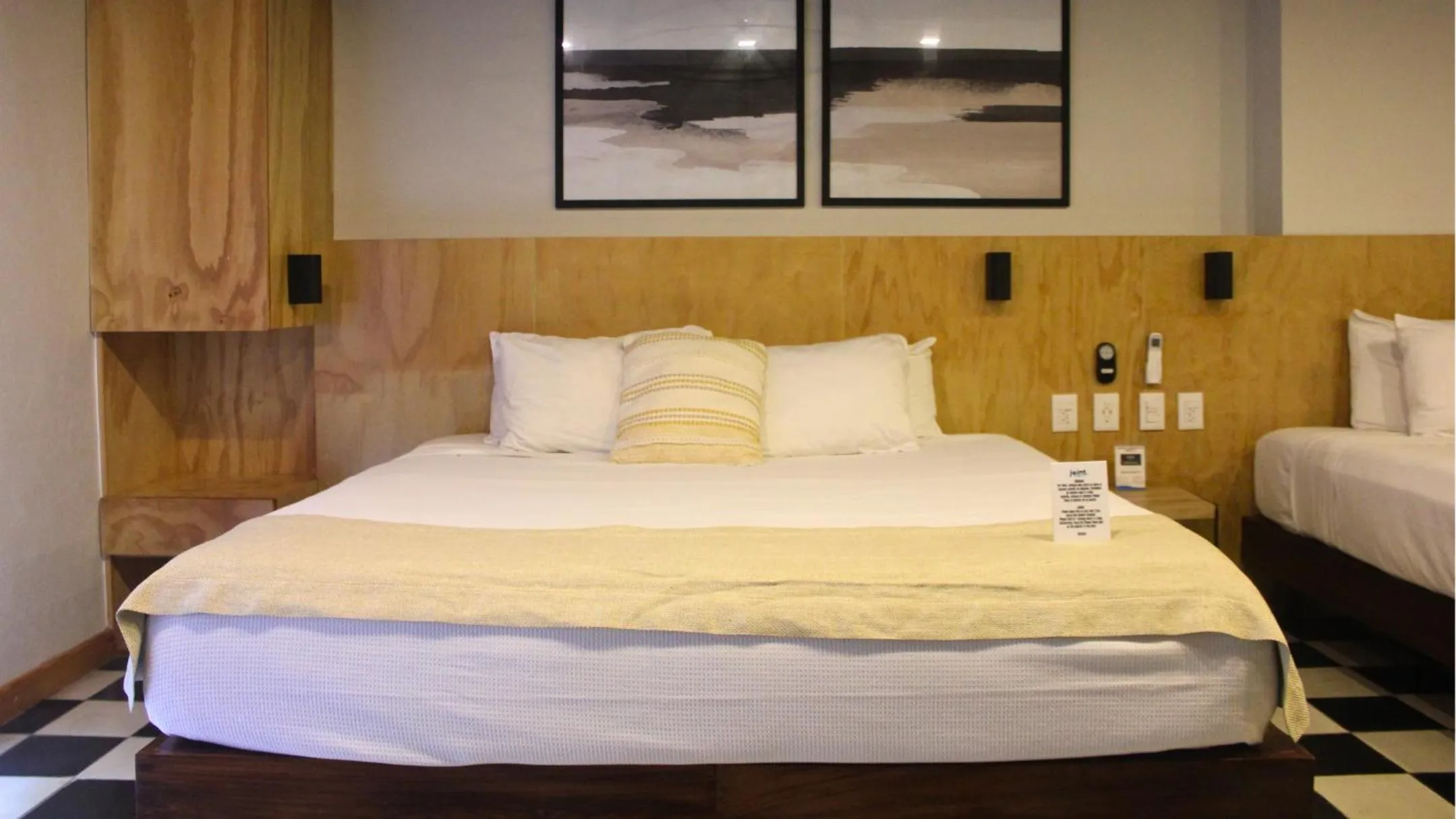 Bed in Joint Boutique Hotel